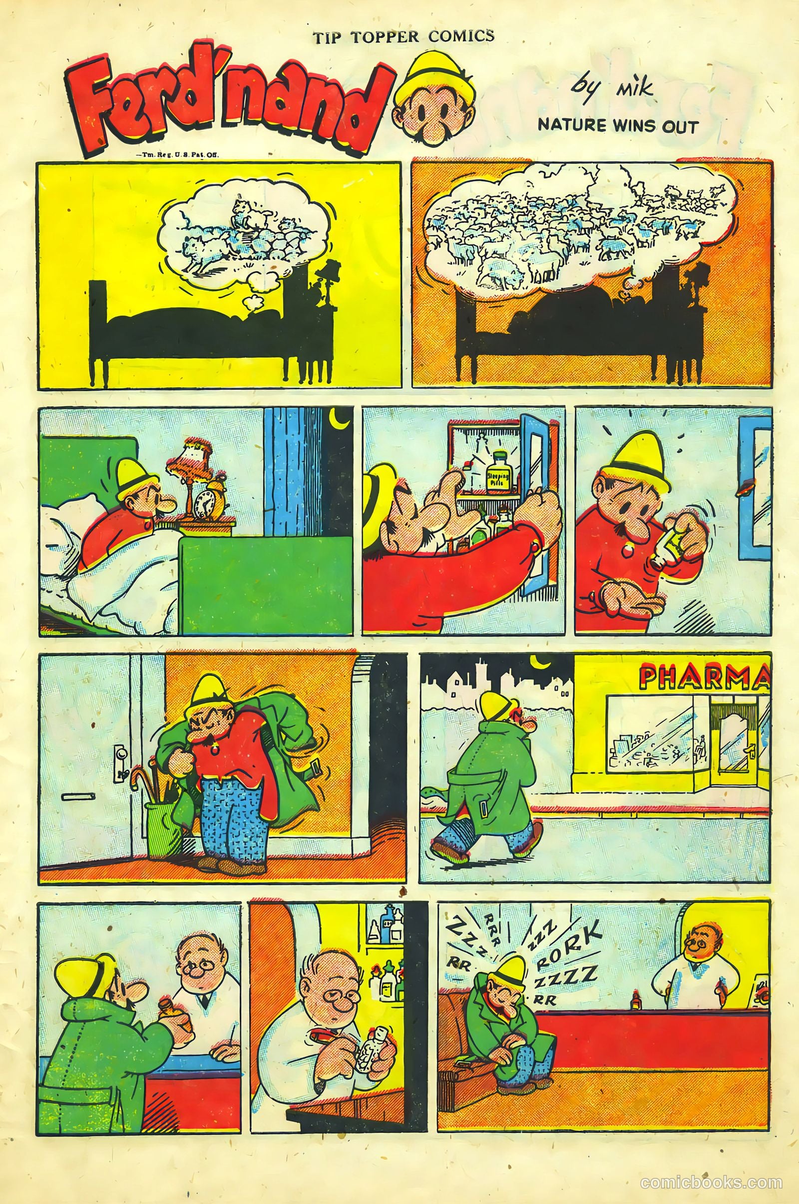 Tip Topper Comics #4 (1950) — page 38 of 45