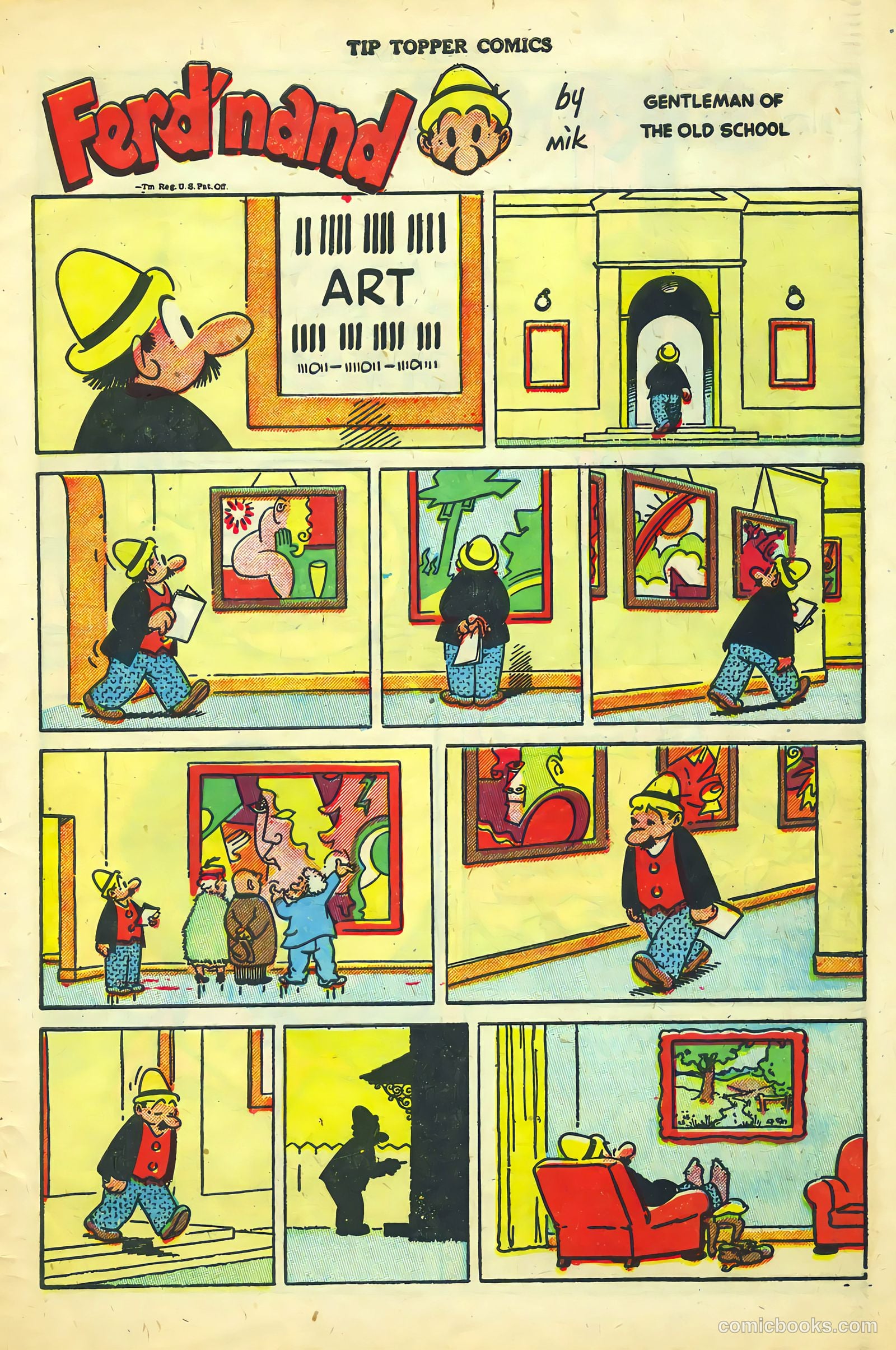 Tip Topper Comics #4 (1950) — page 40 of 45