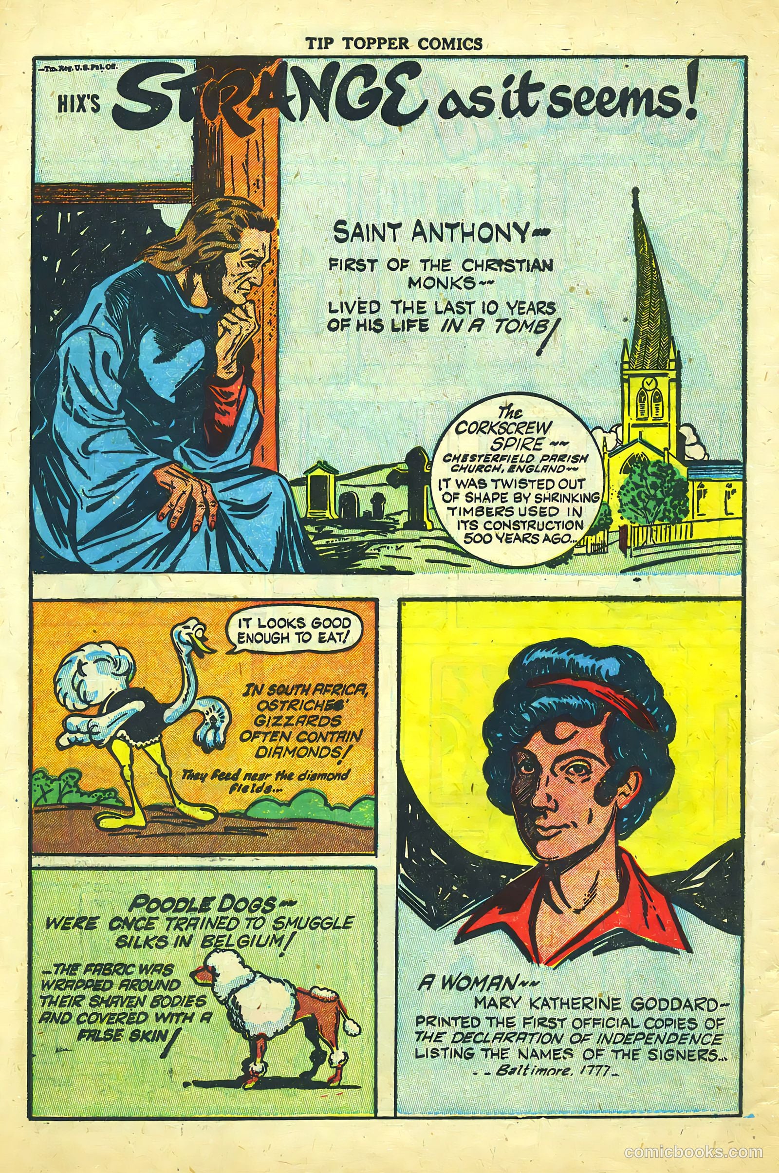 Tip Topper Comics #4 (1950) — page 41 of 45
