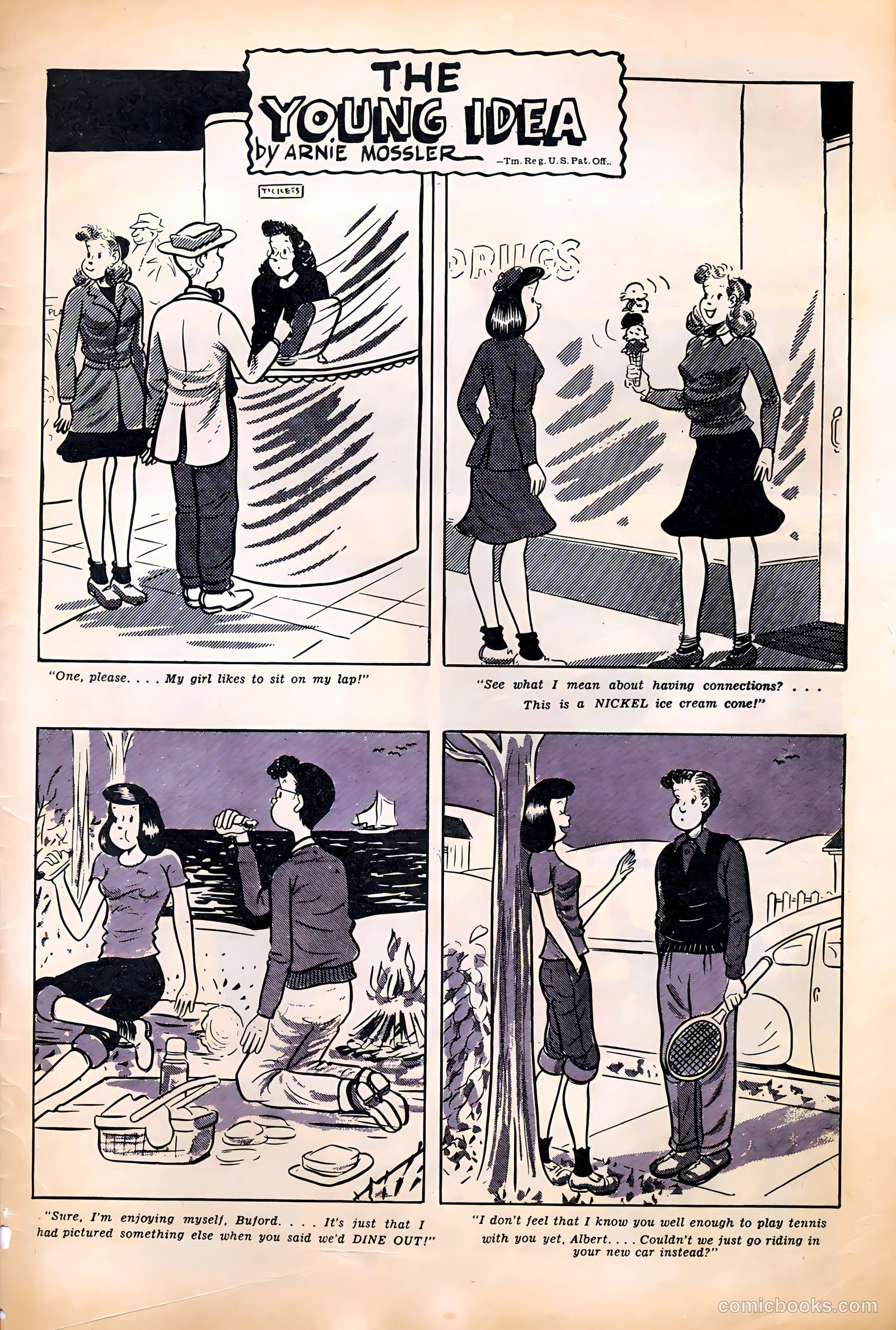 Tip Topper Comics #4 (1950) — page 44 of 45