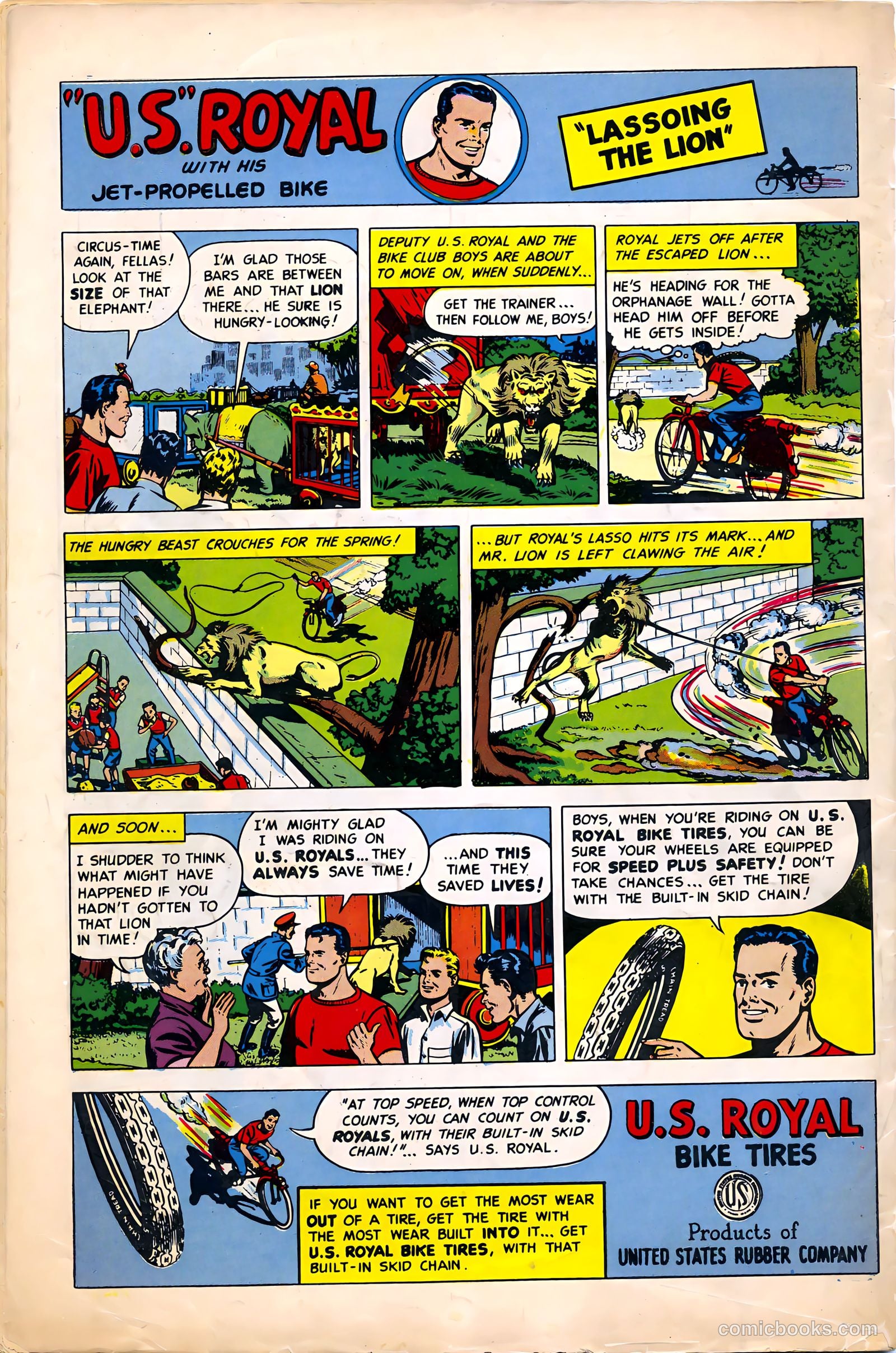 Tip Topper Comics #4 (1950) — page 45 of 45