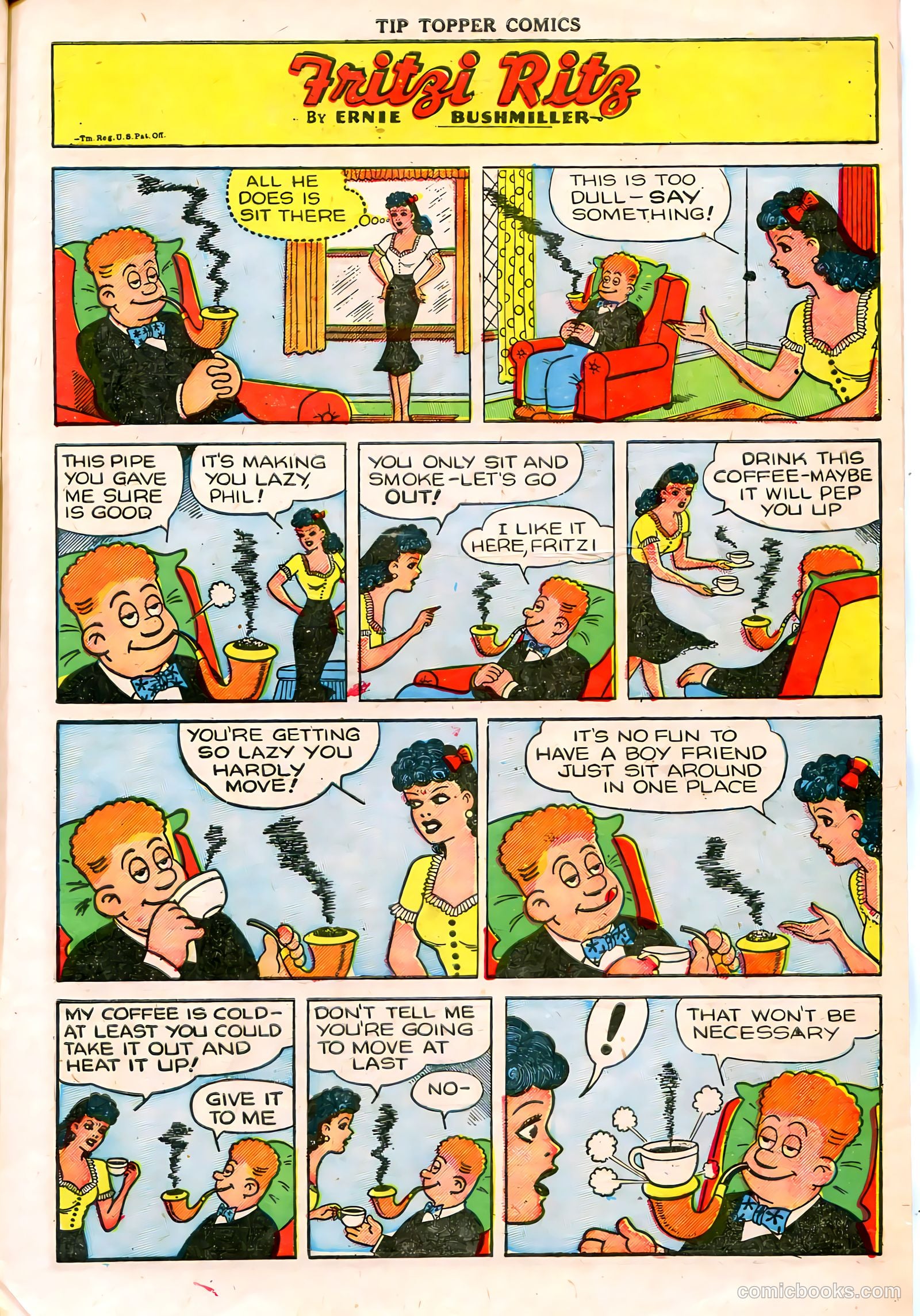 Tip Topper Comics #5 (1950) — page 5 of 29