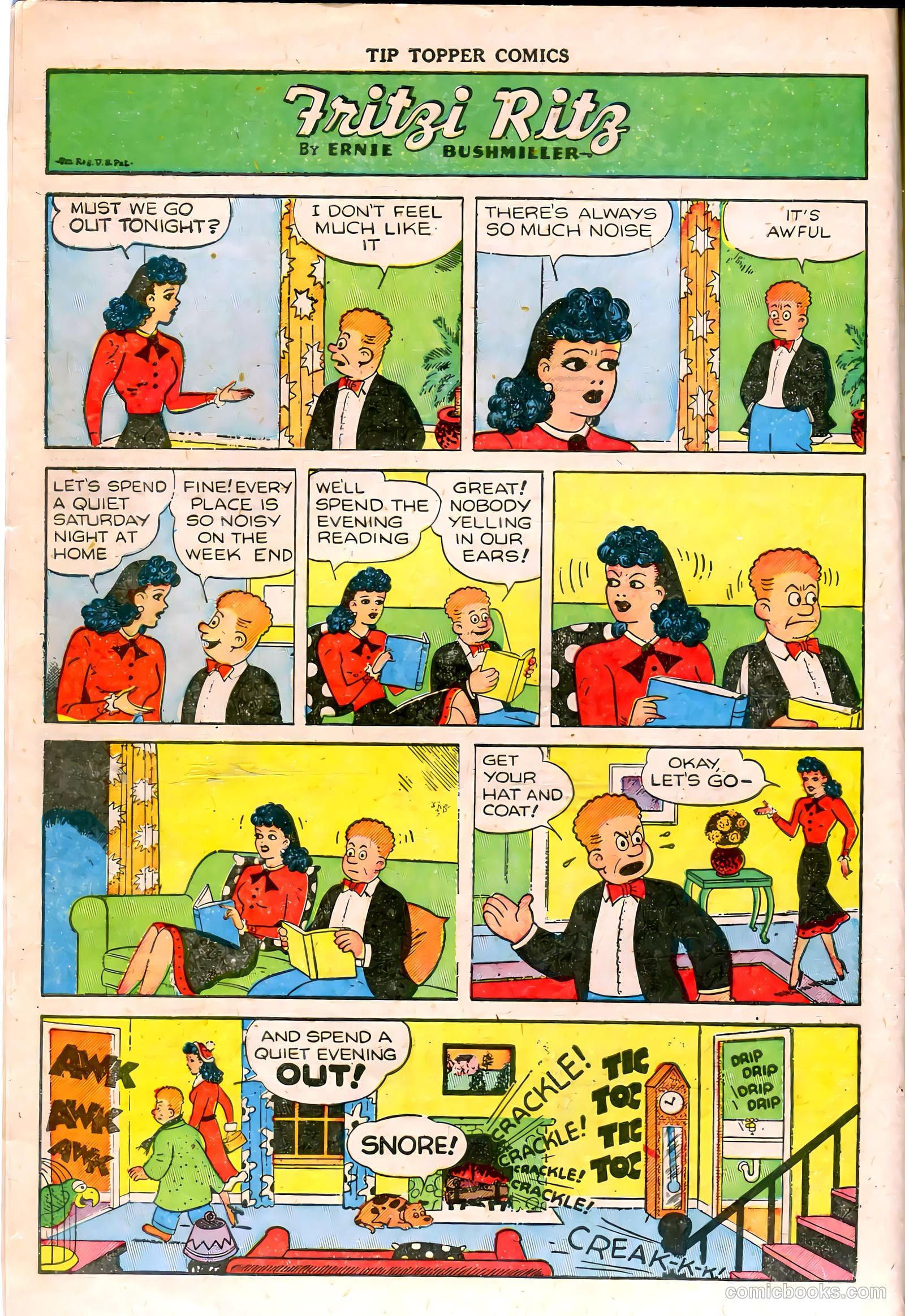 Tip Topper Comics #5 (1950) — page 6 of 29