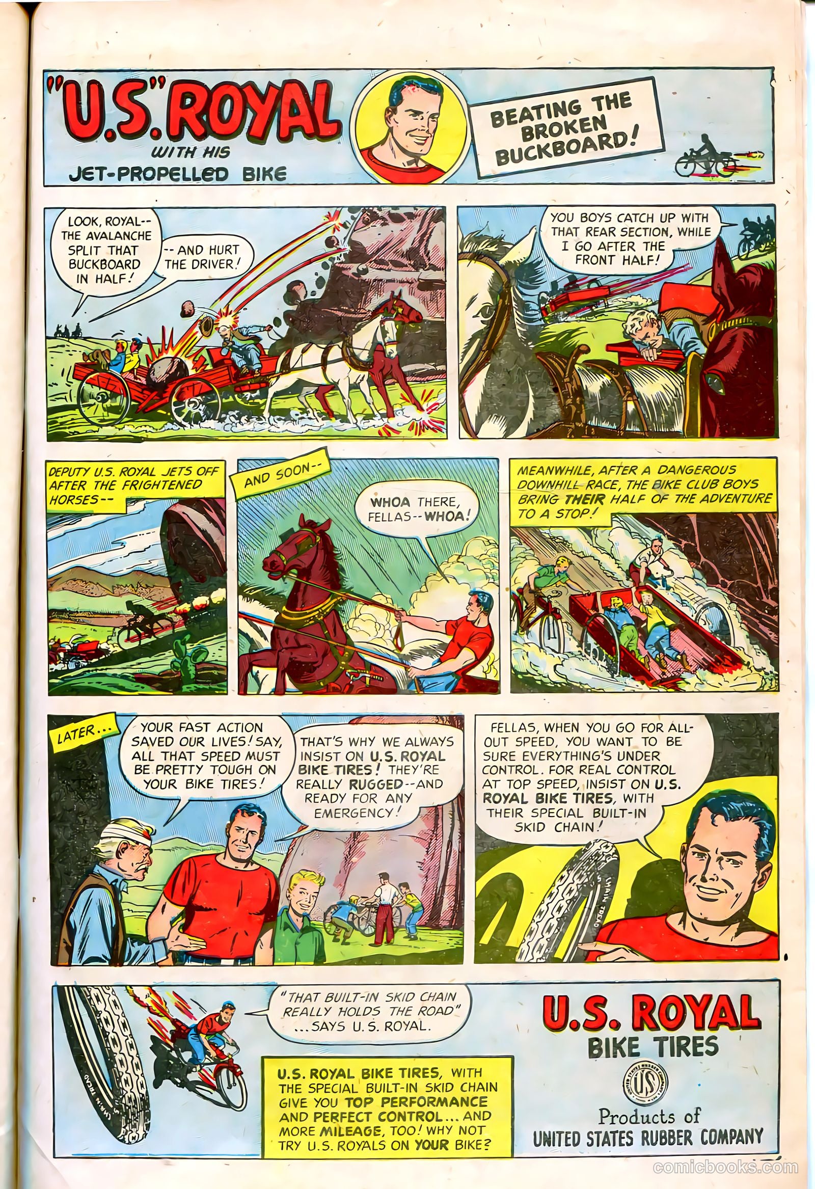 Tip Topper Comics #5 (1950) — page 7 of 29