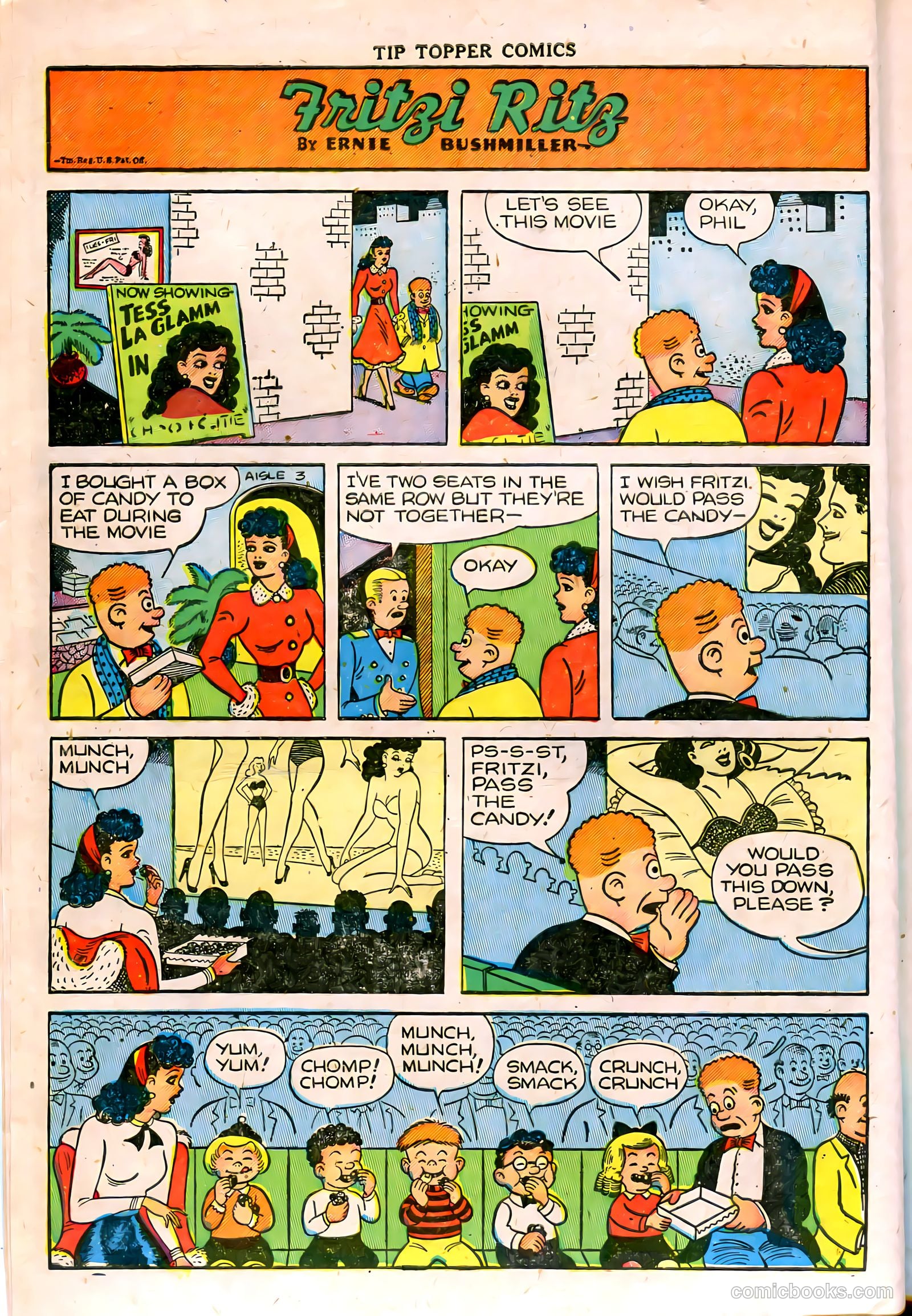 Tip Topper Comics #5 (1950) — page 8 of 29