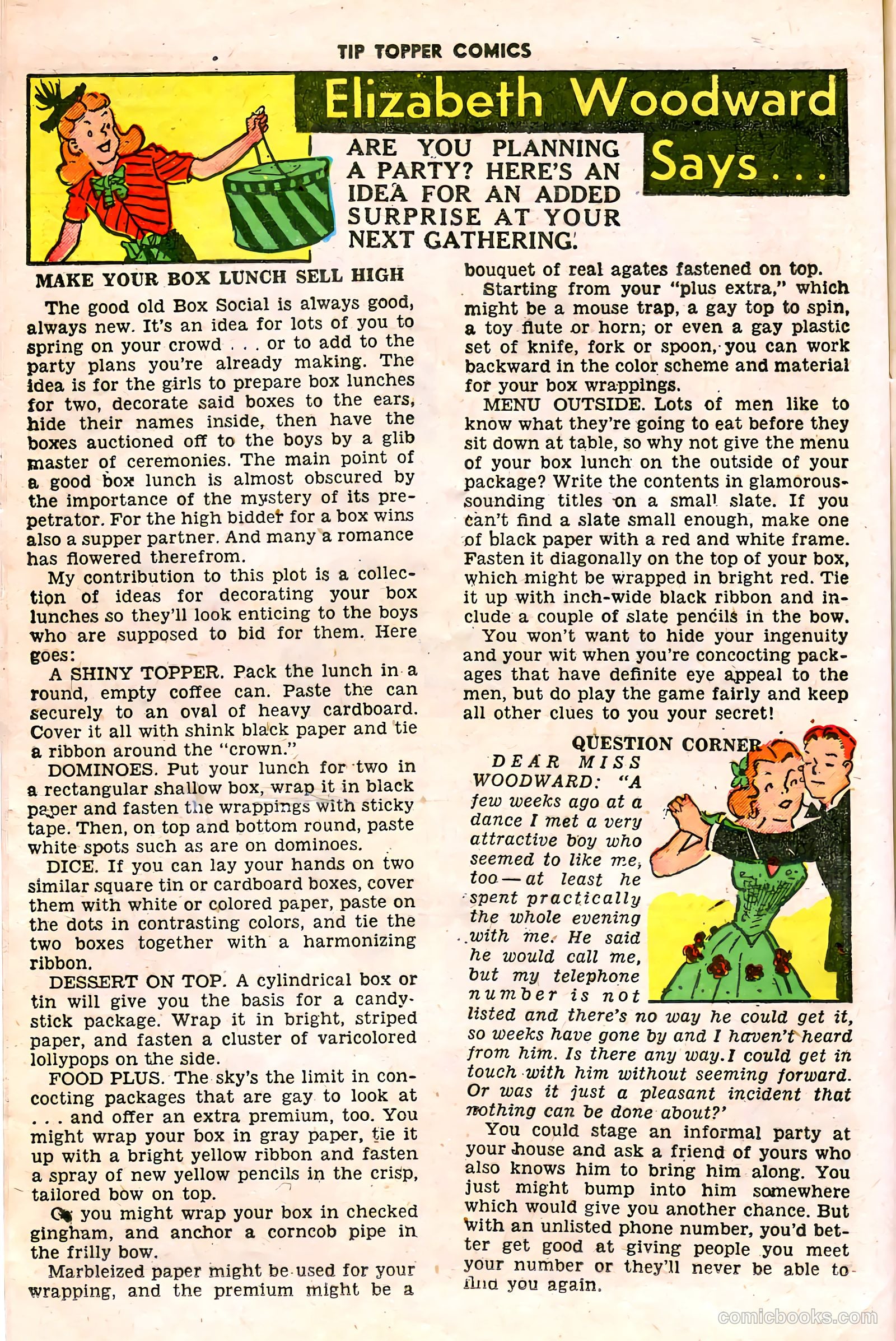 Tip Topper Comics #5 (1950) — page 12 of 29