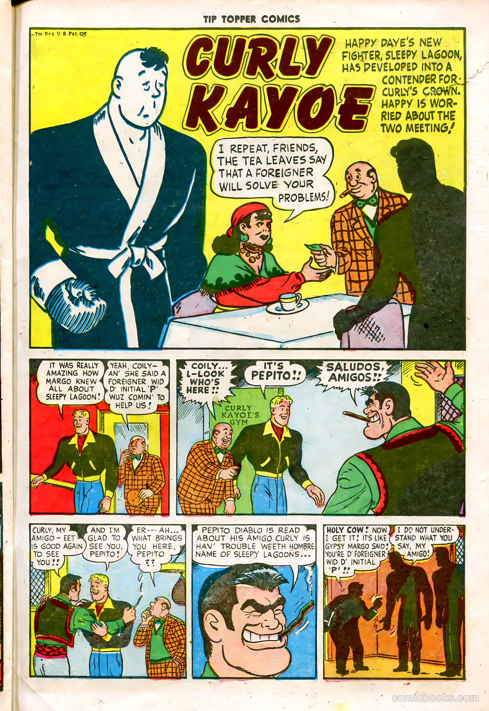 Tip Topper Comics #5 (1950) — page 16 of 29