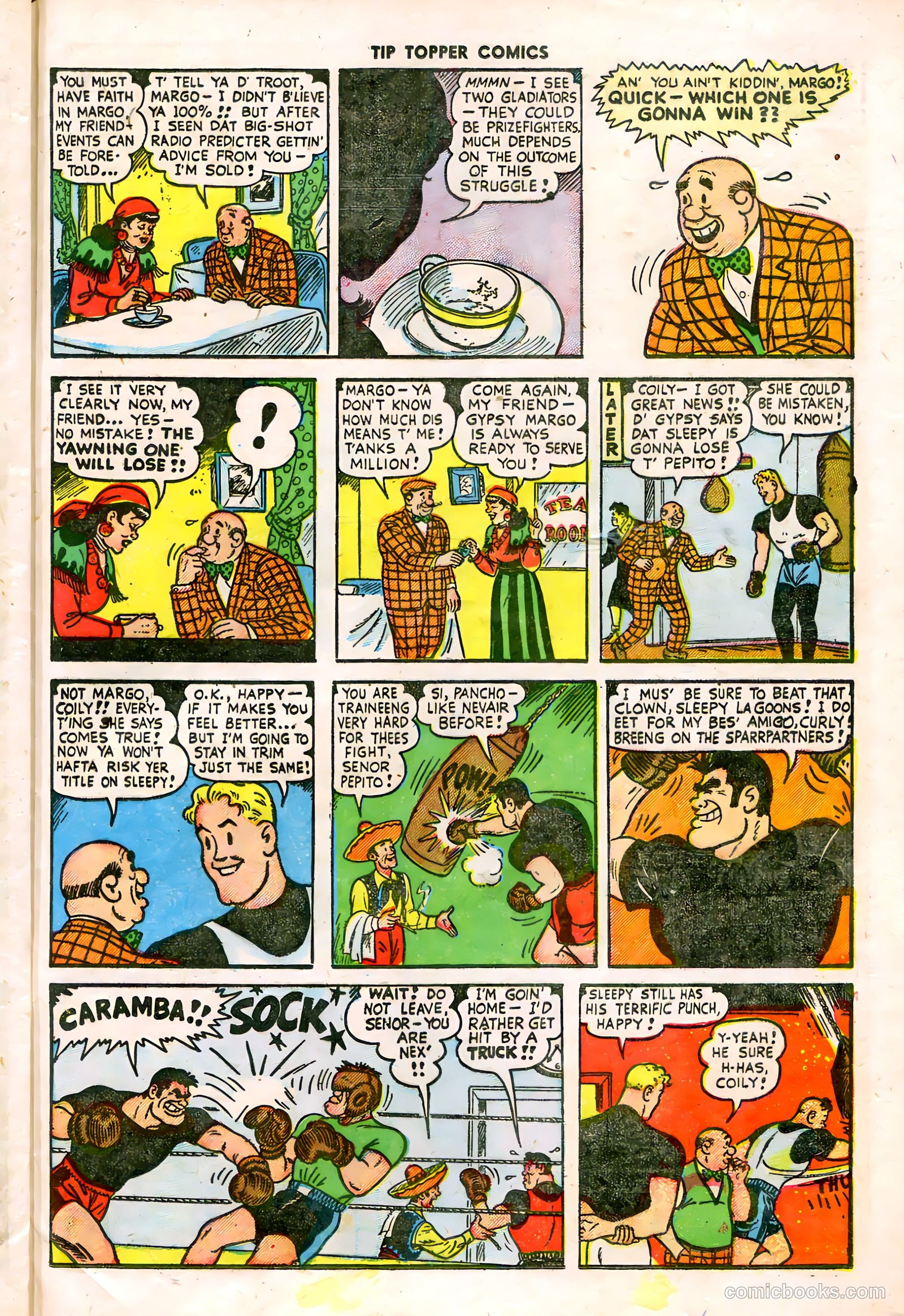 Tip Topper Comics #5 (1950) — page 18 of 29