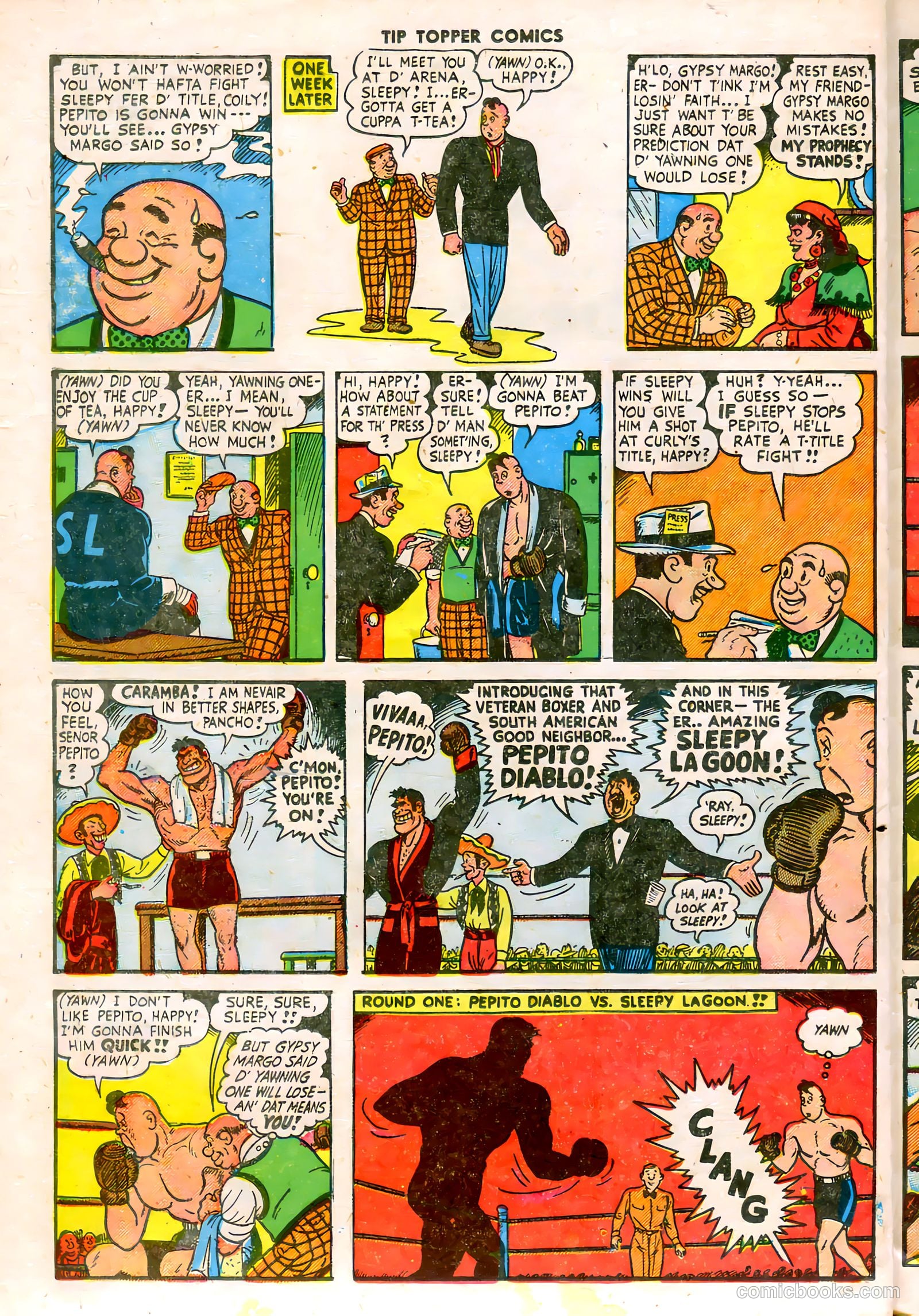 Tip Topper Comics #5 (1950) — page 19 of 29