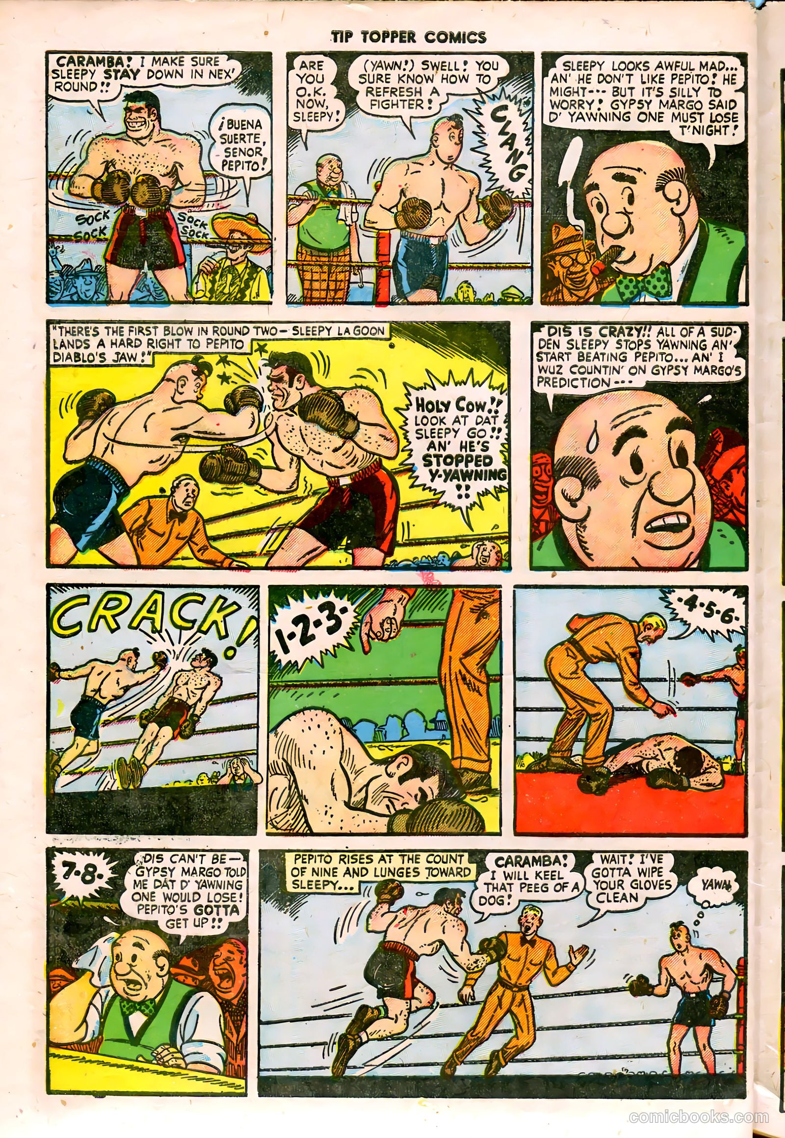 Tip Topper Comics #5 (1950) — page 21 of 29