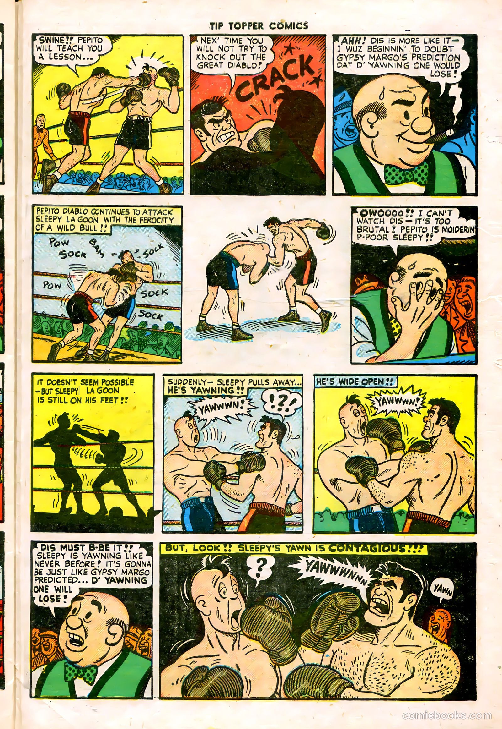 Tip Topper Comics #5 (1950) — page 22 of 29