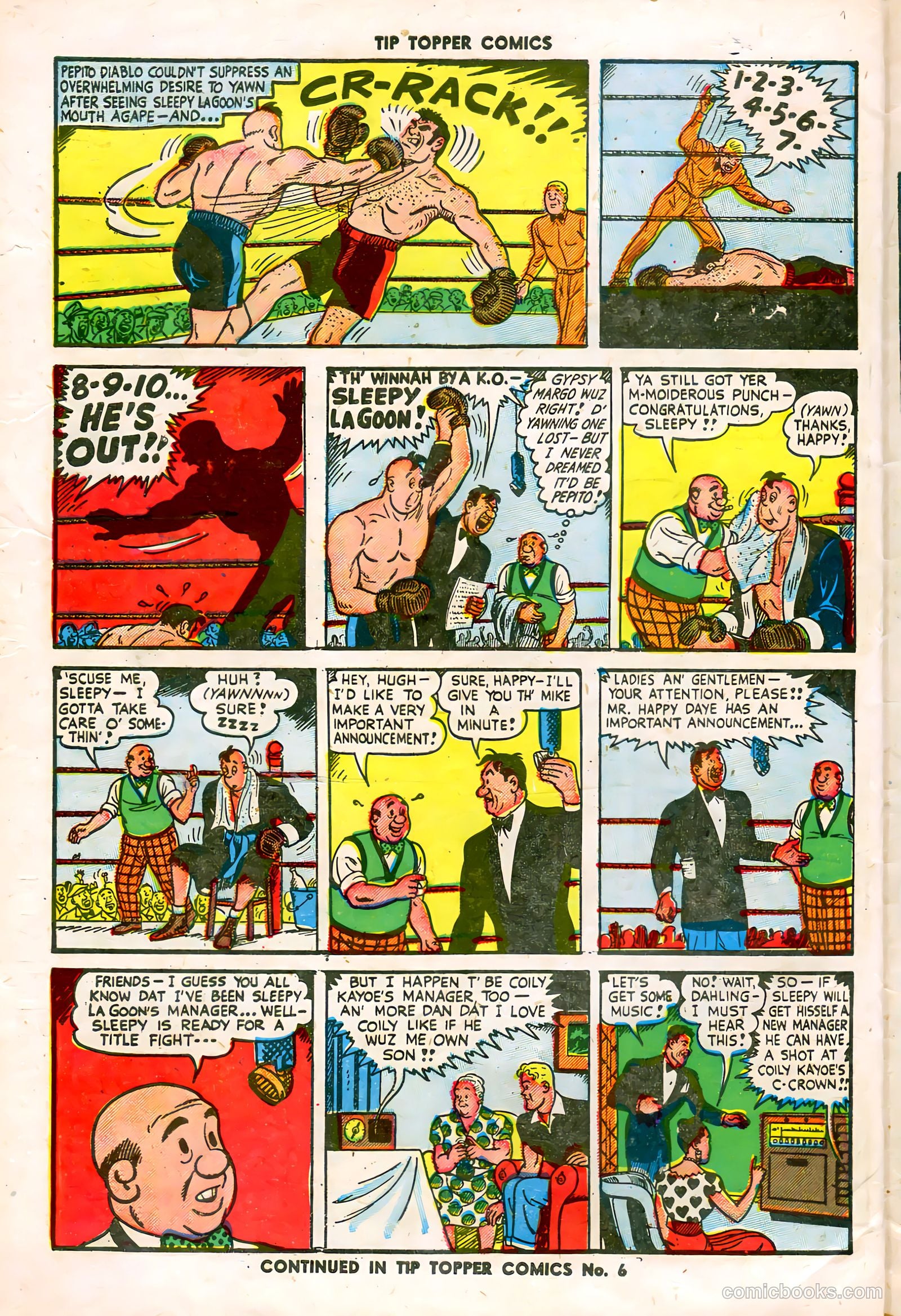 Tip Topper Comics #5 (1950) — page 23 of 29