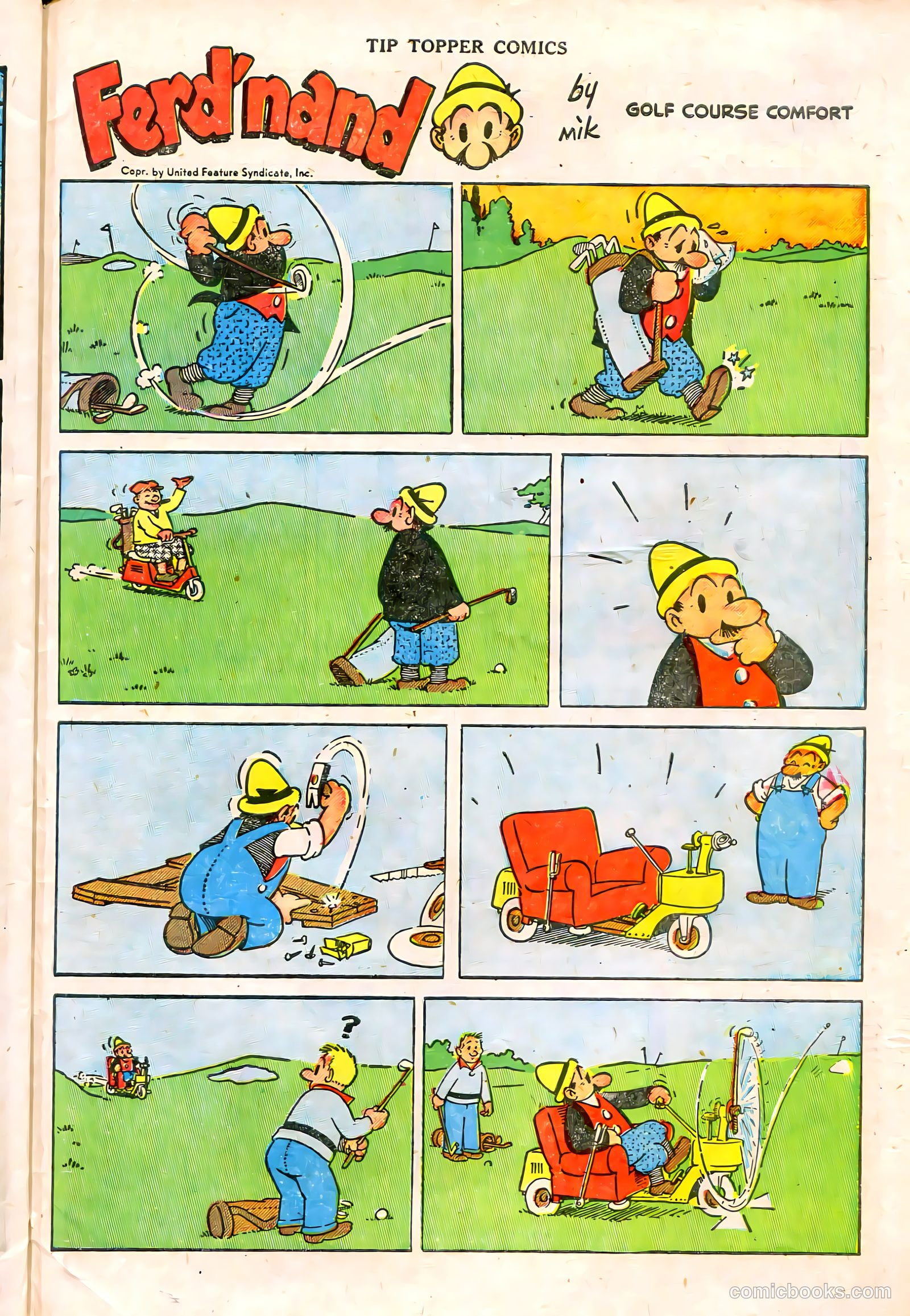 Tip Topper Comics #5 (1950) — page 24 of 29