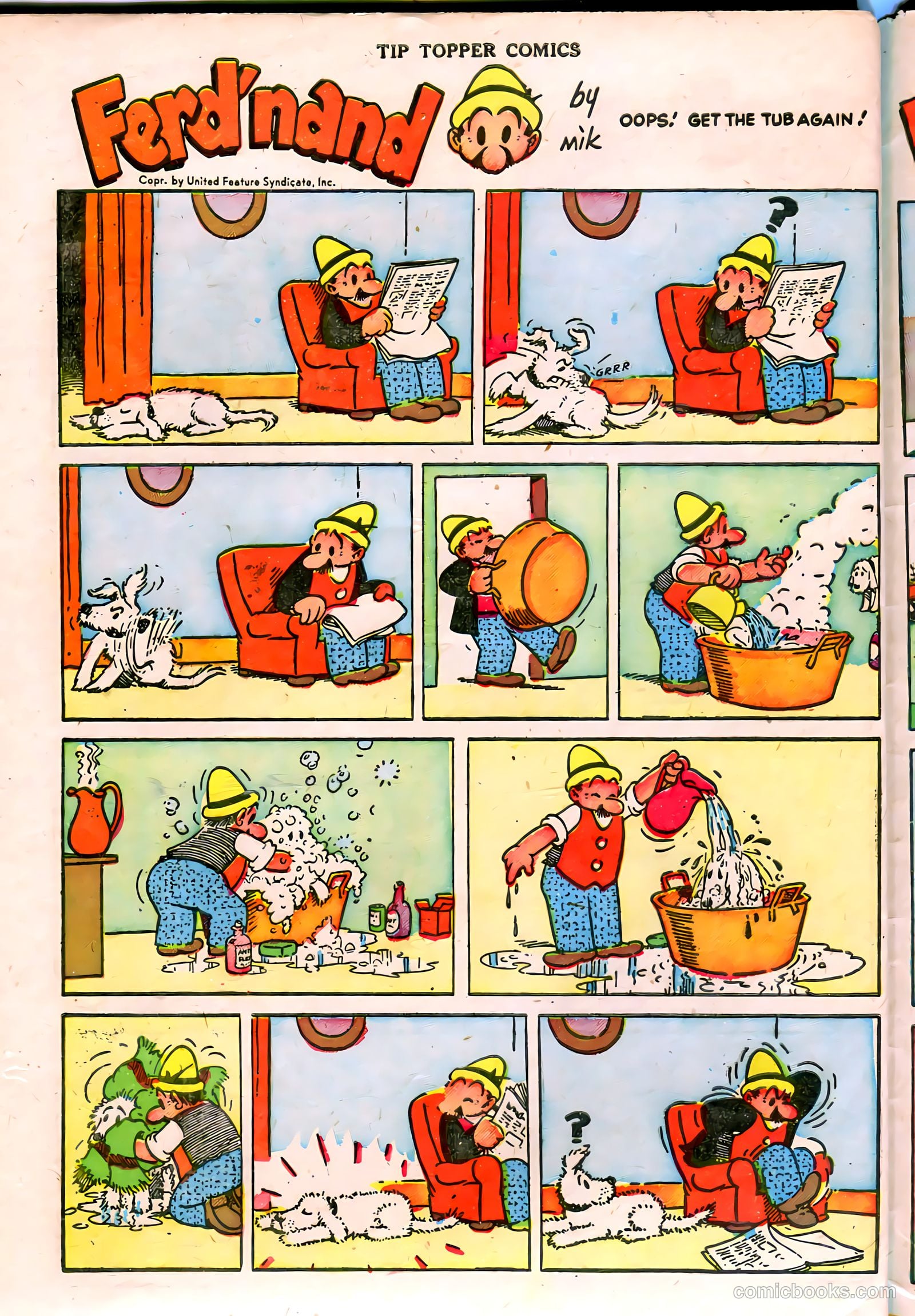 Tip Topper Comics #5 (1950) — page 25 of 29