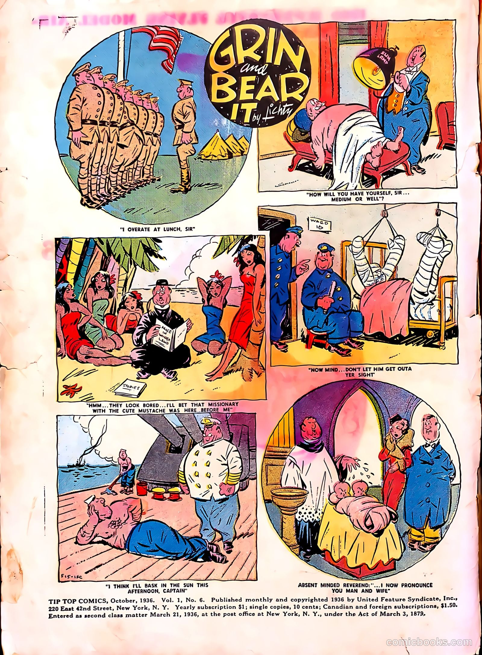 Tip Topper Comics #6 (1950) — page 2 of 61