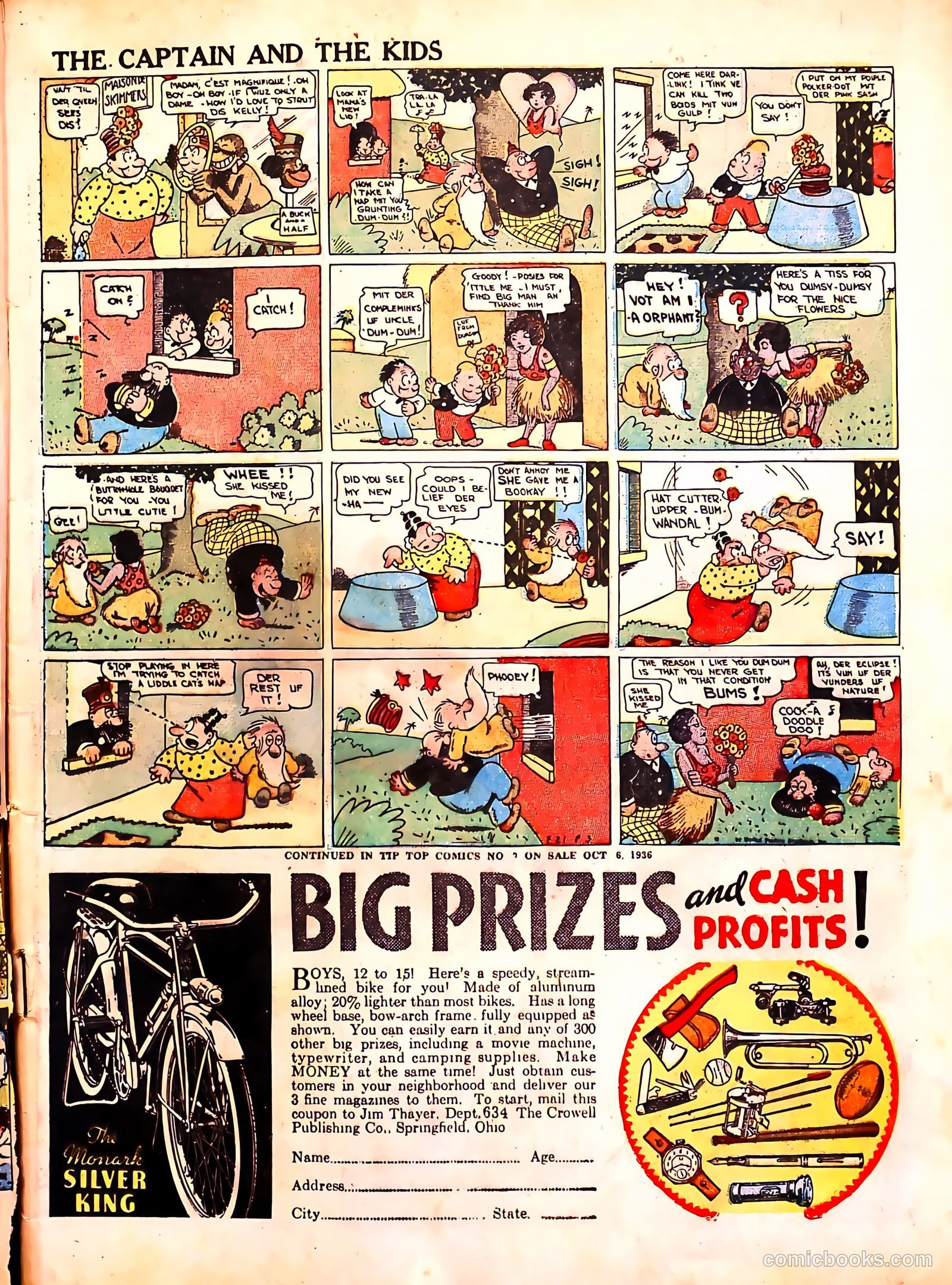 Tip Topper Comics #6 (1950) — page 5 of 61