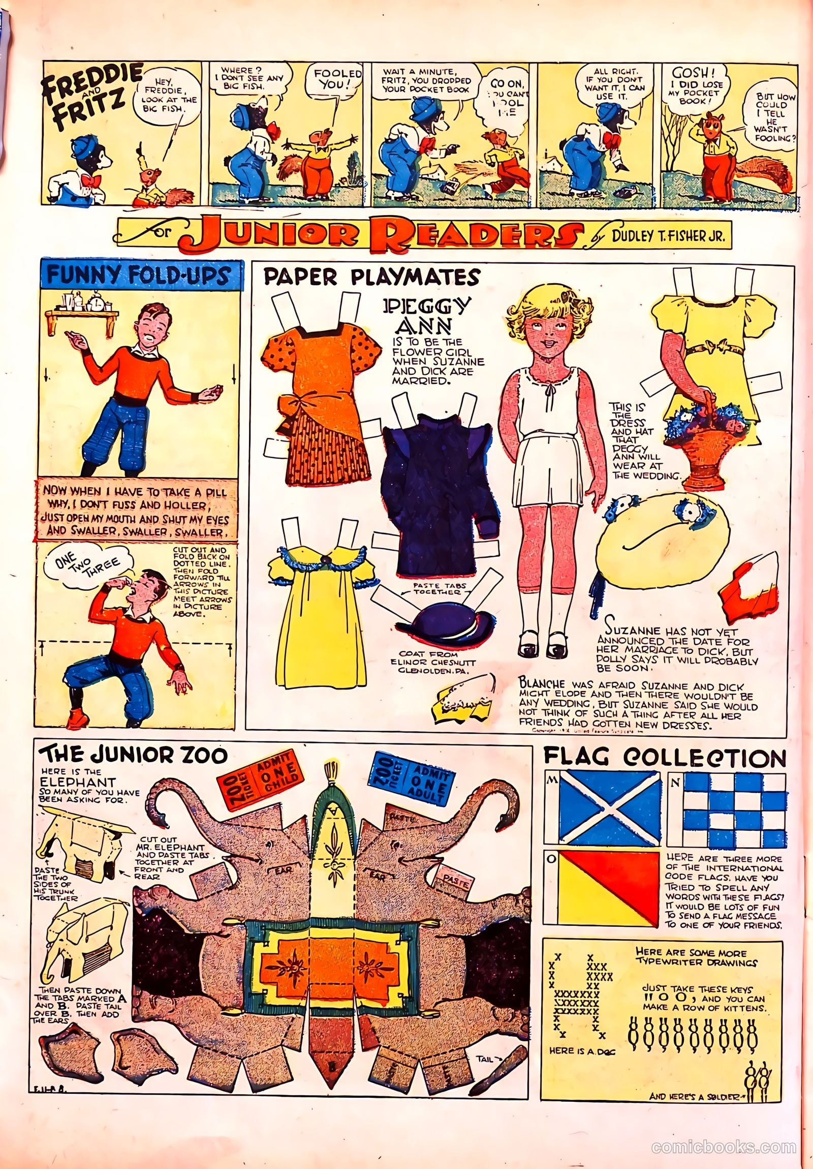 Tip Topper Comics #6 (1950) — page 6 of 61