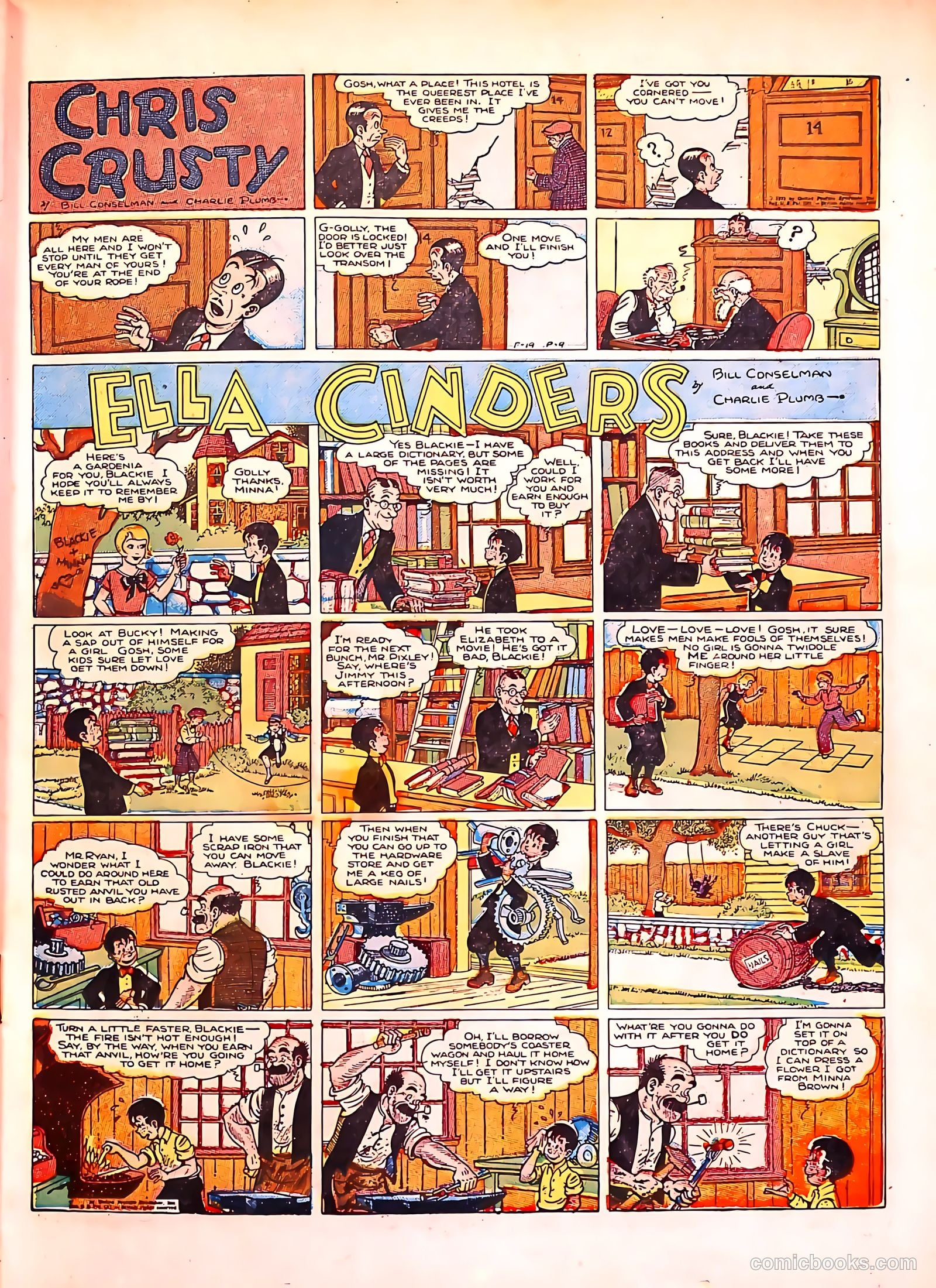 Tip Topper Comics #6 (1950) — page 7 of 61