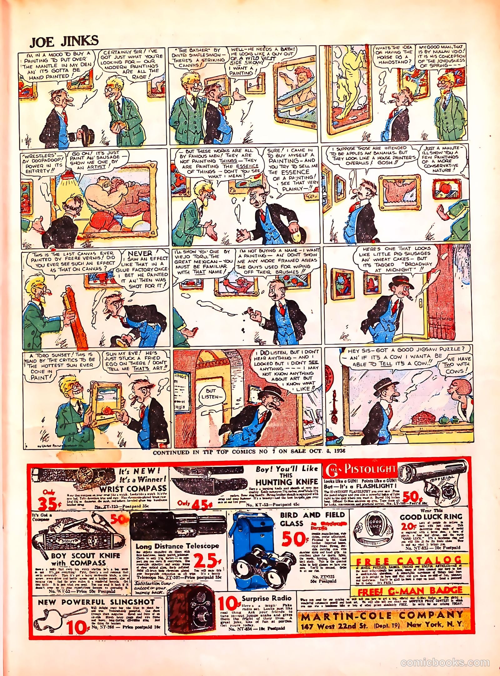 Tip Topper Comics #6 (1950) — page 13 of 61