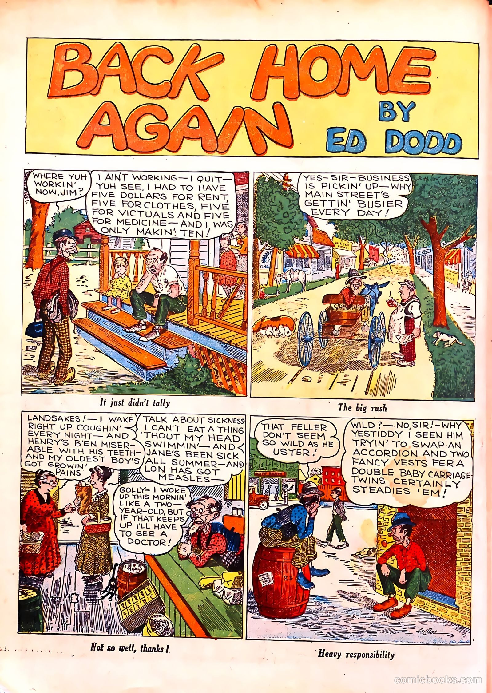 Tip Topper Comics #6 (1950) — page 14 of 61