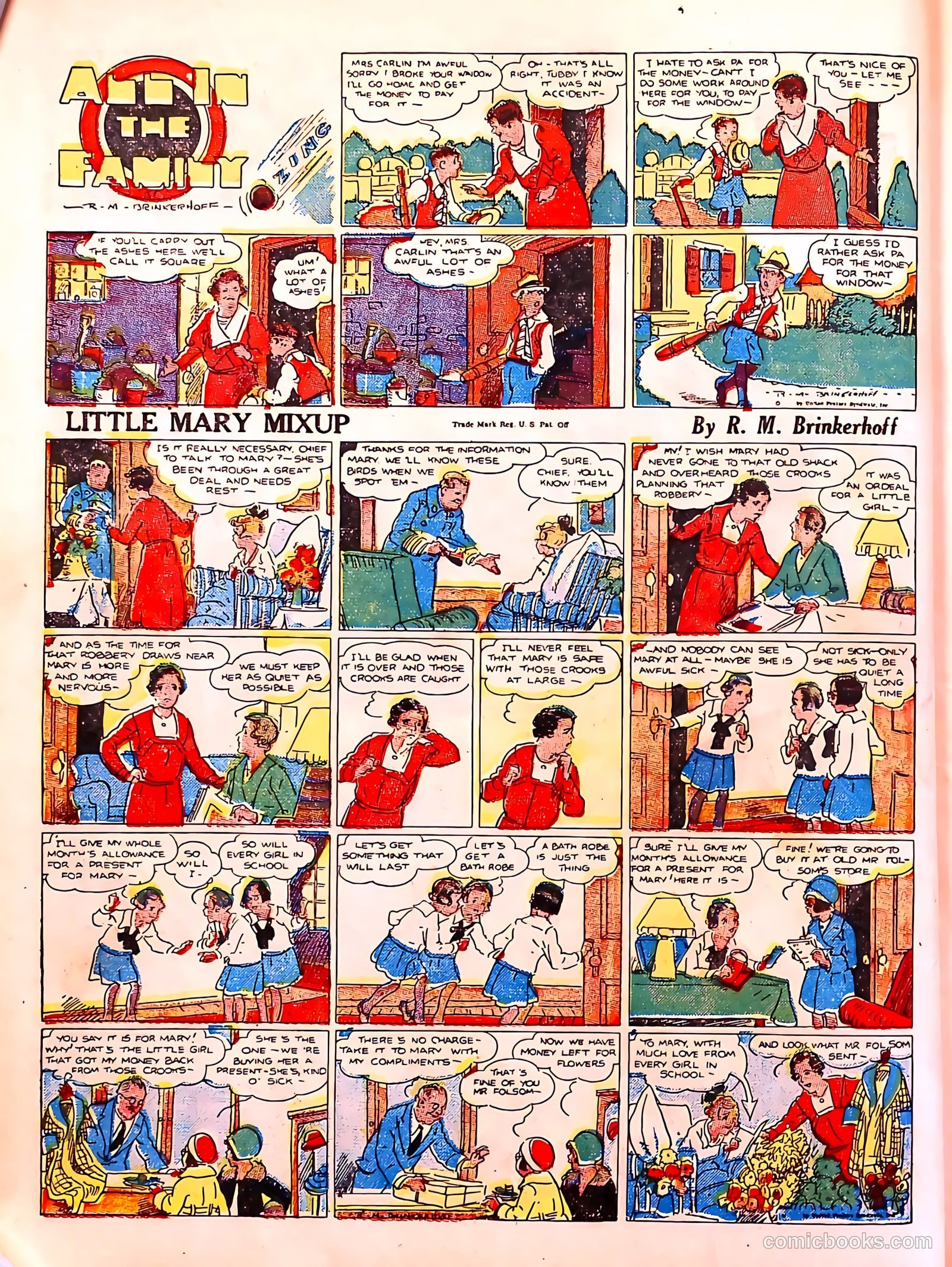 Tip Topper Comics #6 (1950) — page 16 of 61