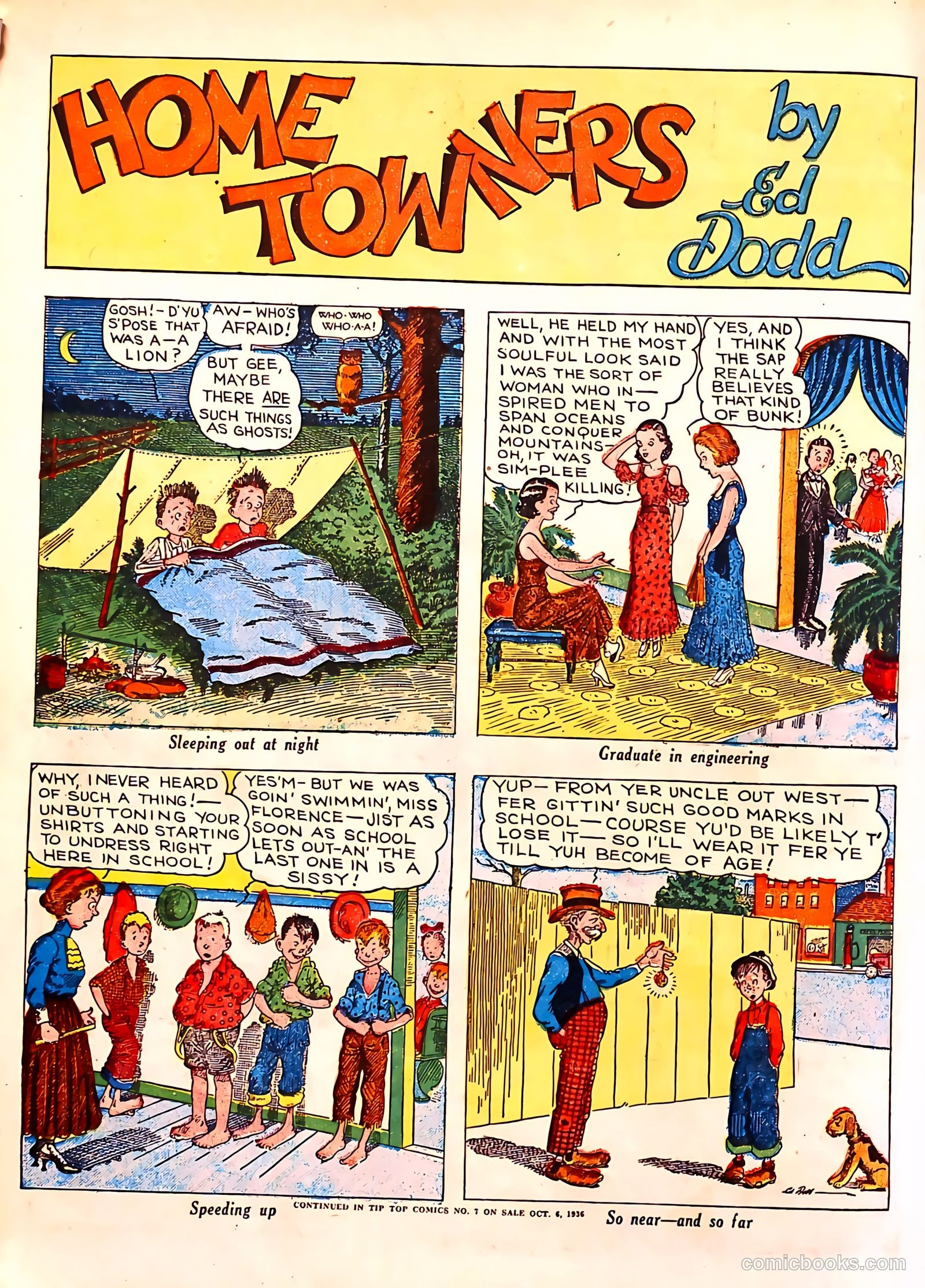 Tip Topper Comics #6 (1950) — page 18 of 61