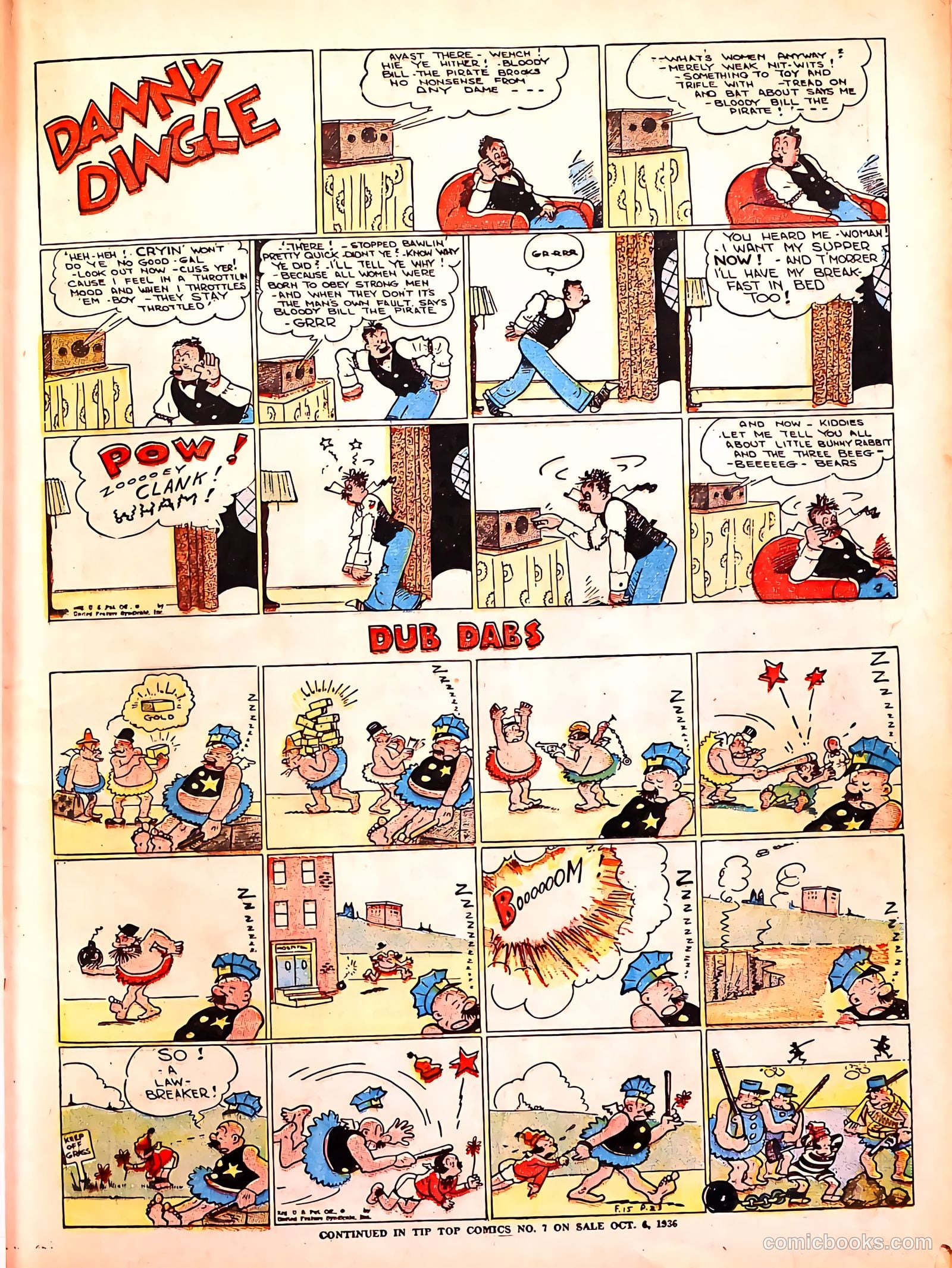 Tip Topper Comics #6 (1950) — page 21 of 61