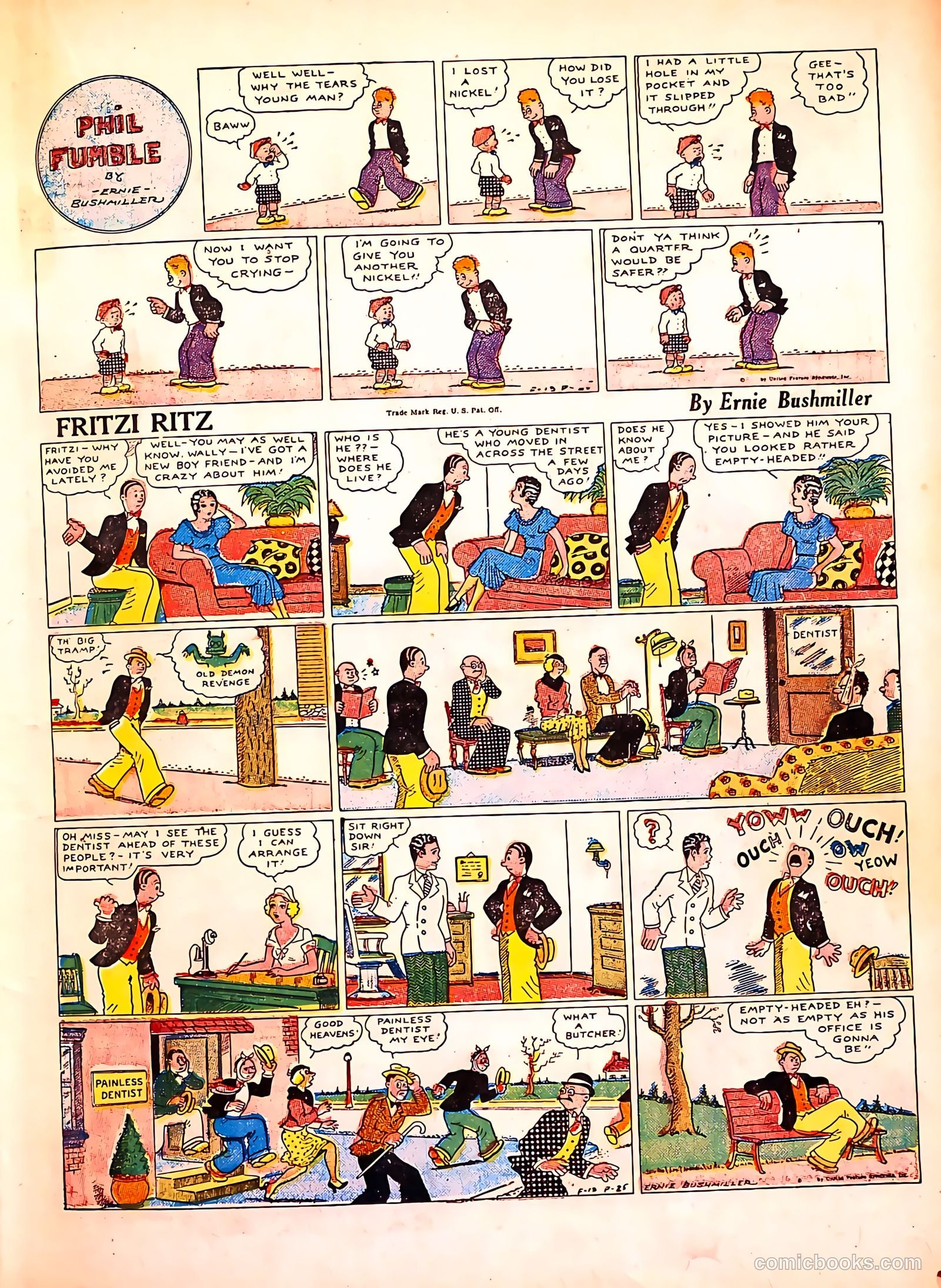 Tip Topper Comics #6 (1950) — page 23 of 61