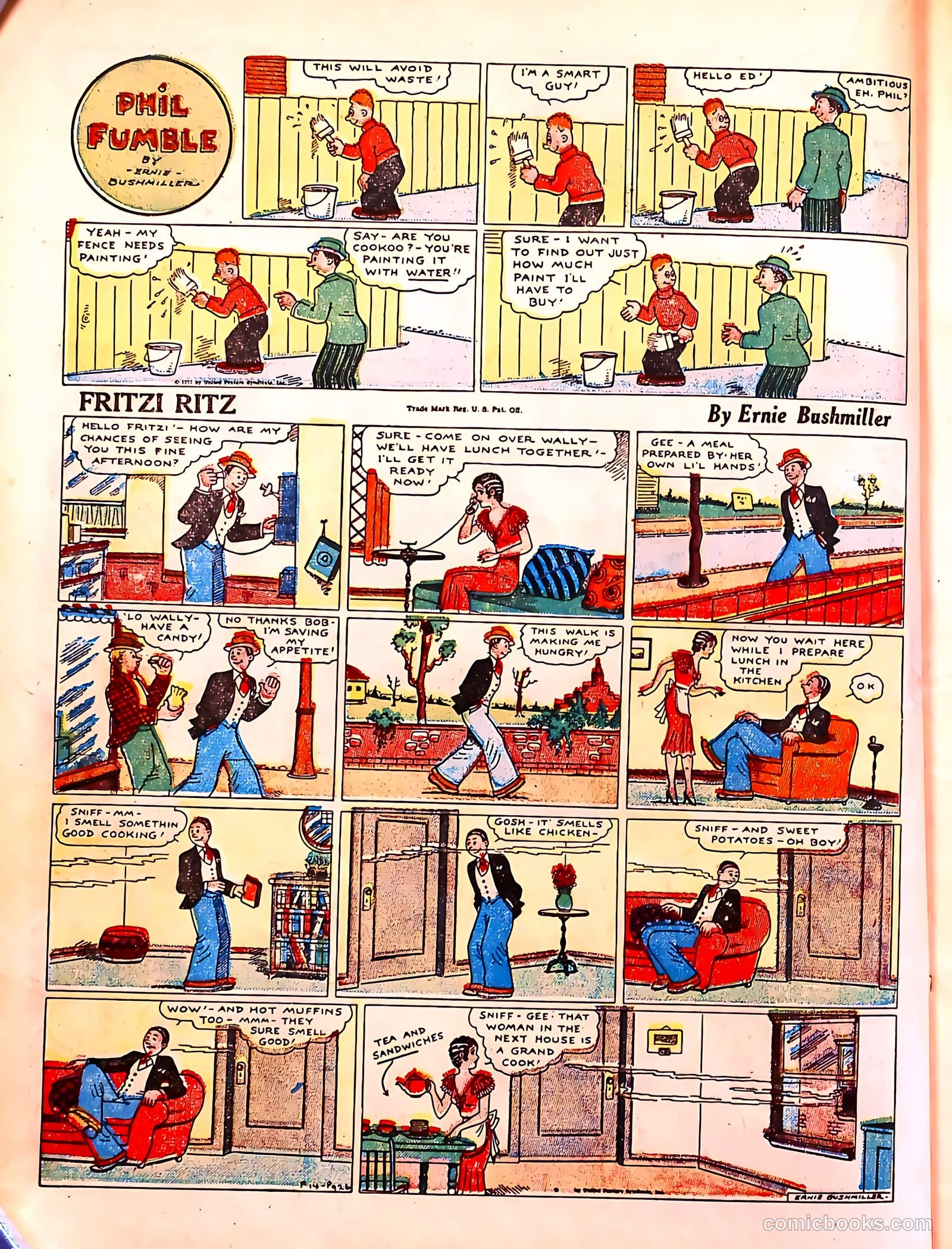 Tip Topper Comics #6 (1950) — page 24 of 61