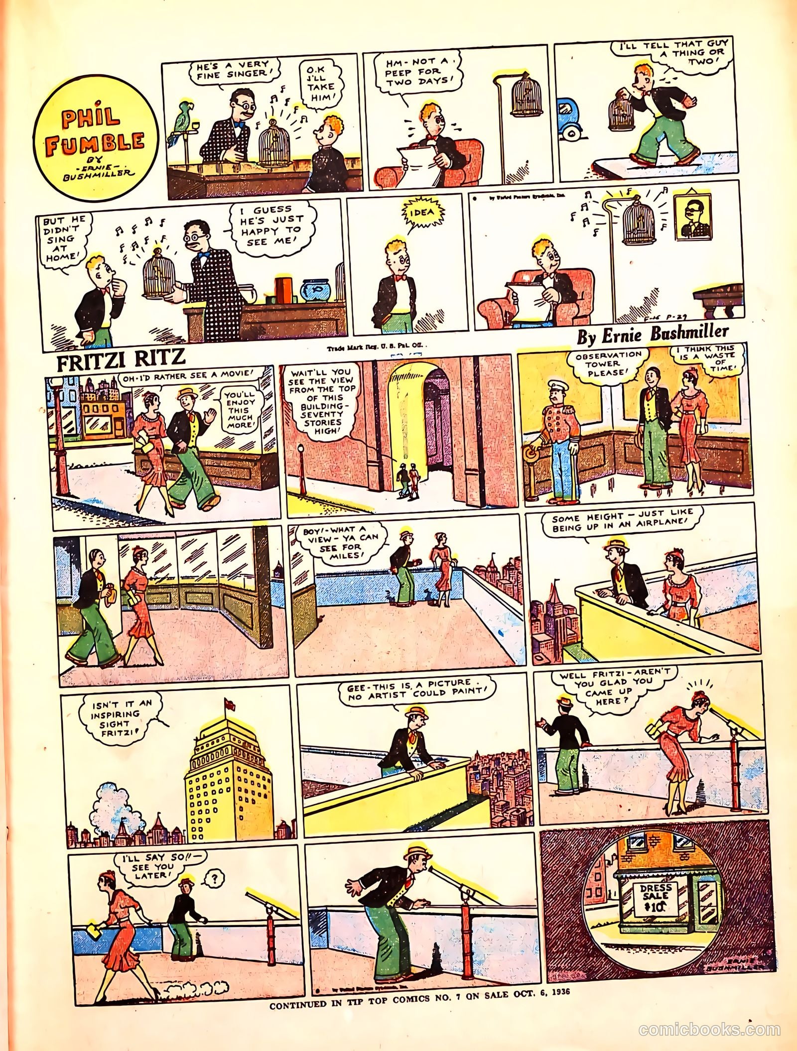 Tip Topper Comics #6 (1950) — page 25 of 61