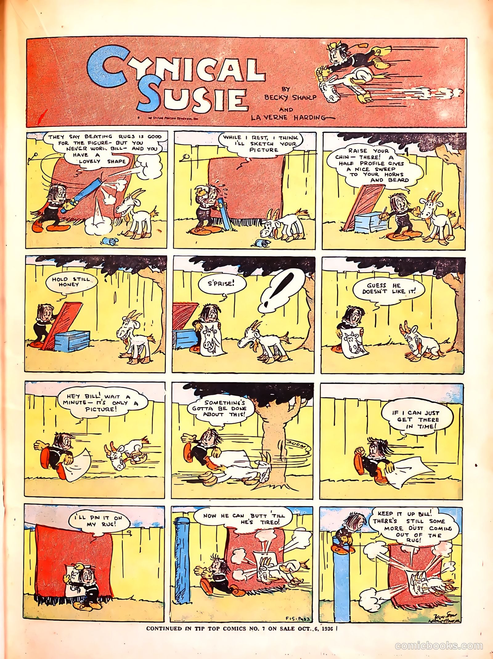Tip Topper Comics #6 (1950) — page 28 of 61