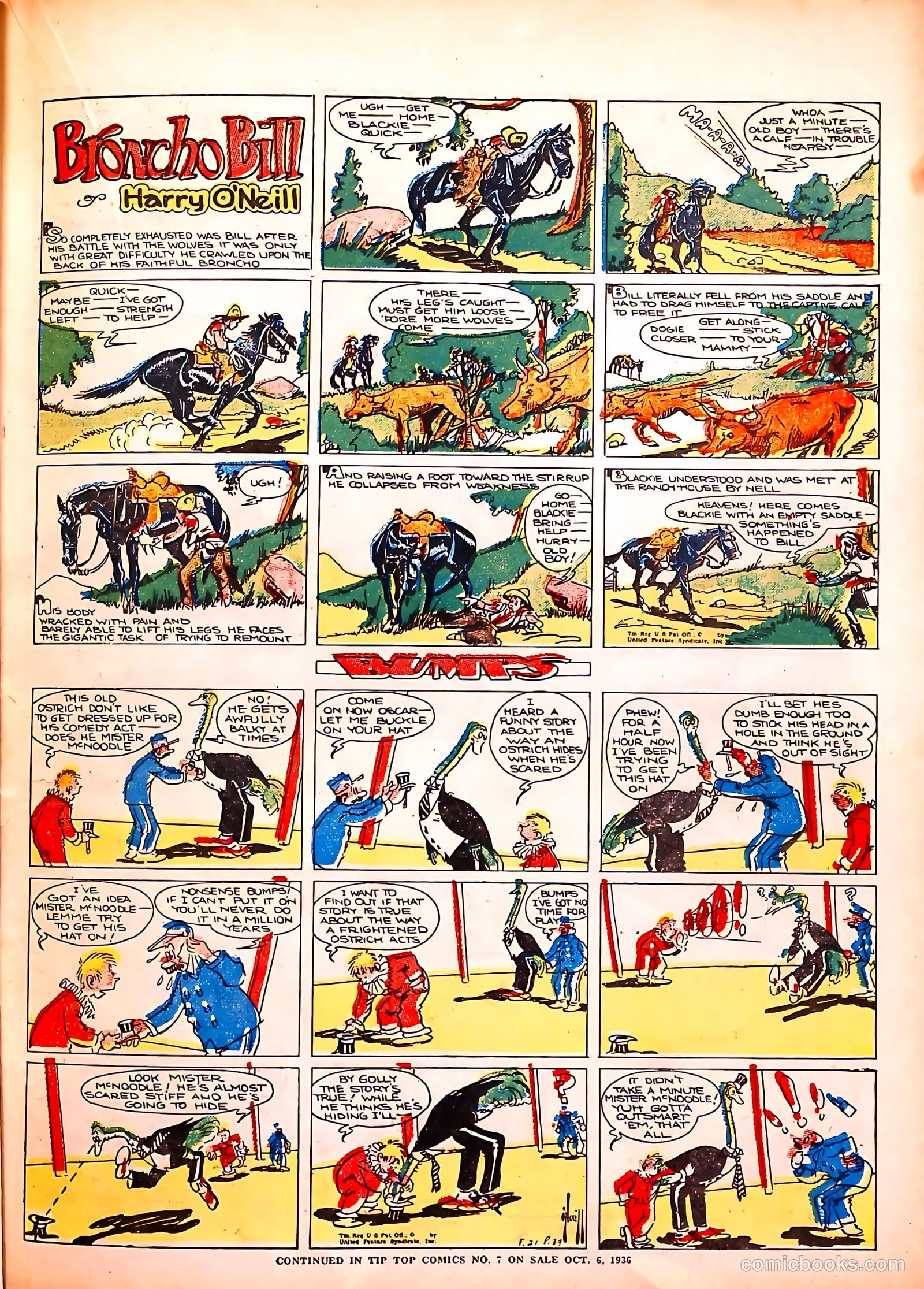 Tip Topper Comics #6 (1950) — page 34 of 61