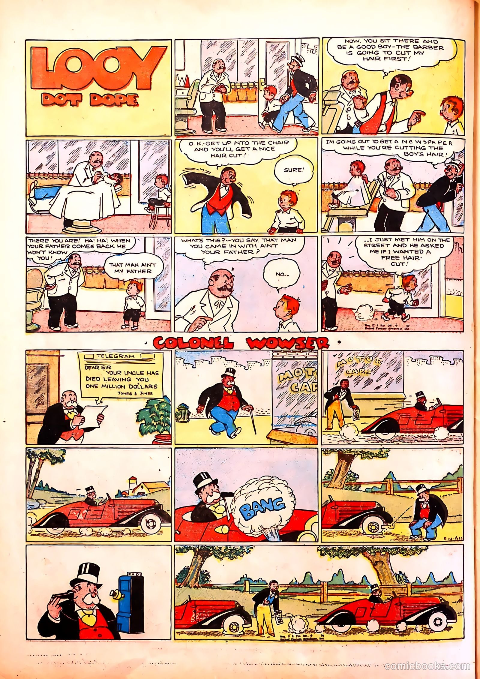 Tip Topper Comics #6 (1950) — page 37 of 61