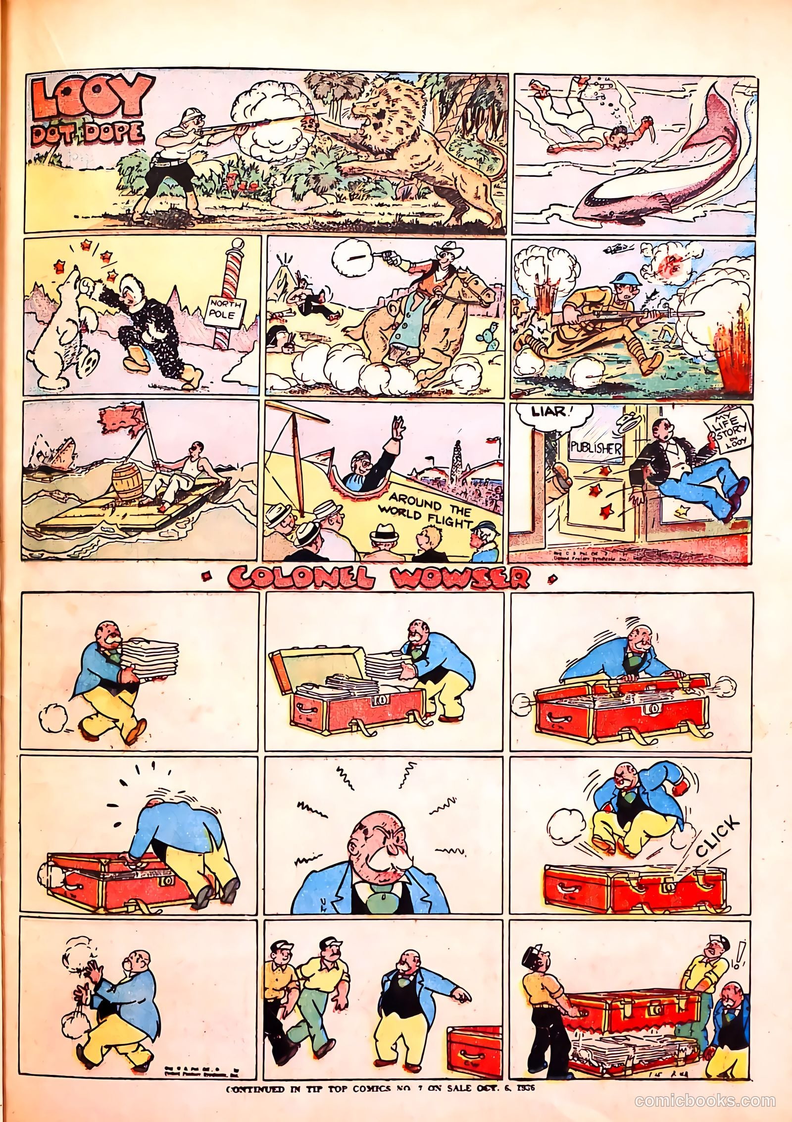 Tip Topper Comics #6 (1950) — page 38 of 61