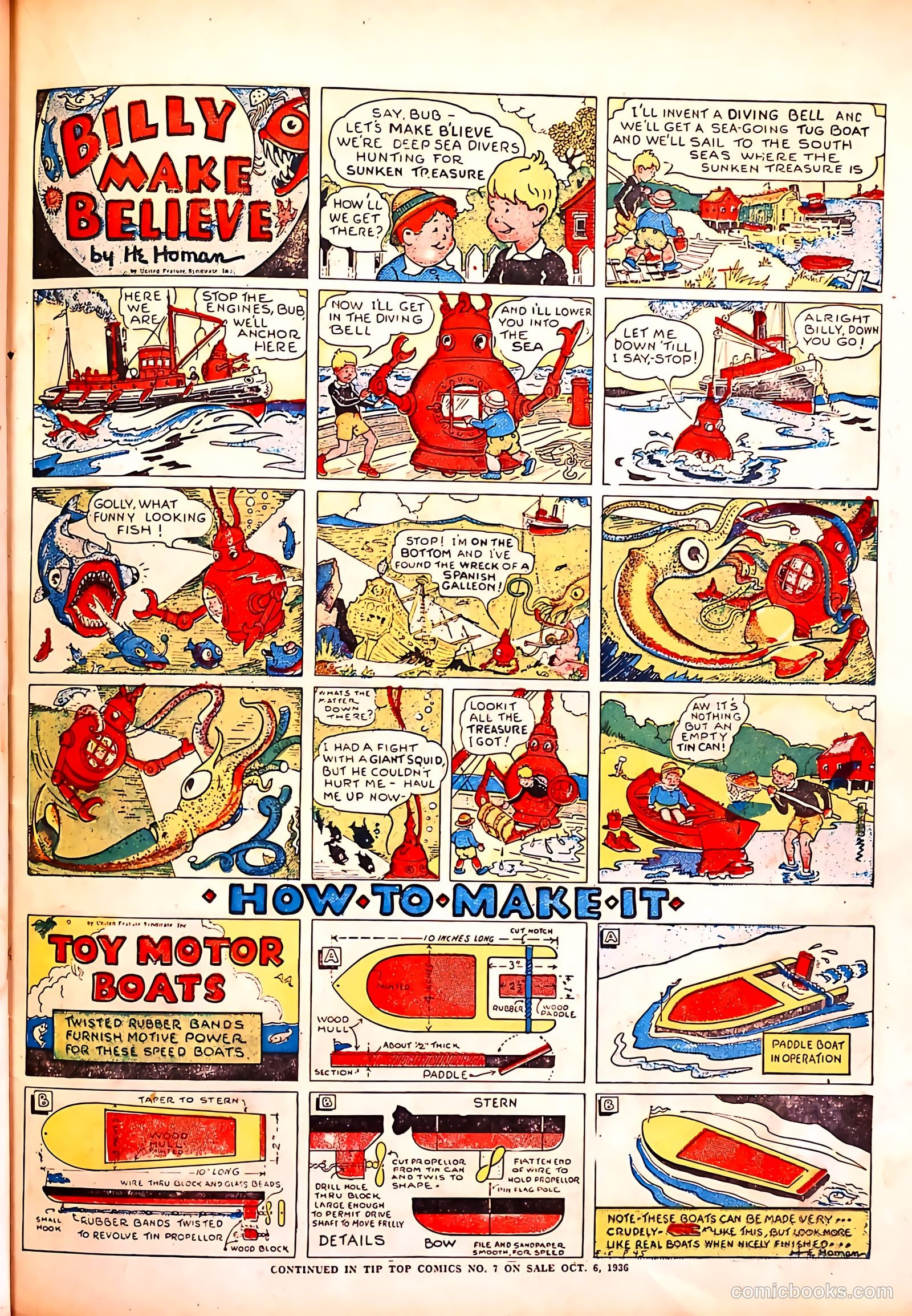 Tip Topper Comics #6 (1950) — page 40 of 61