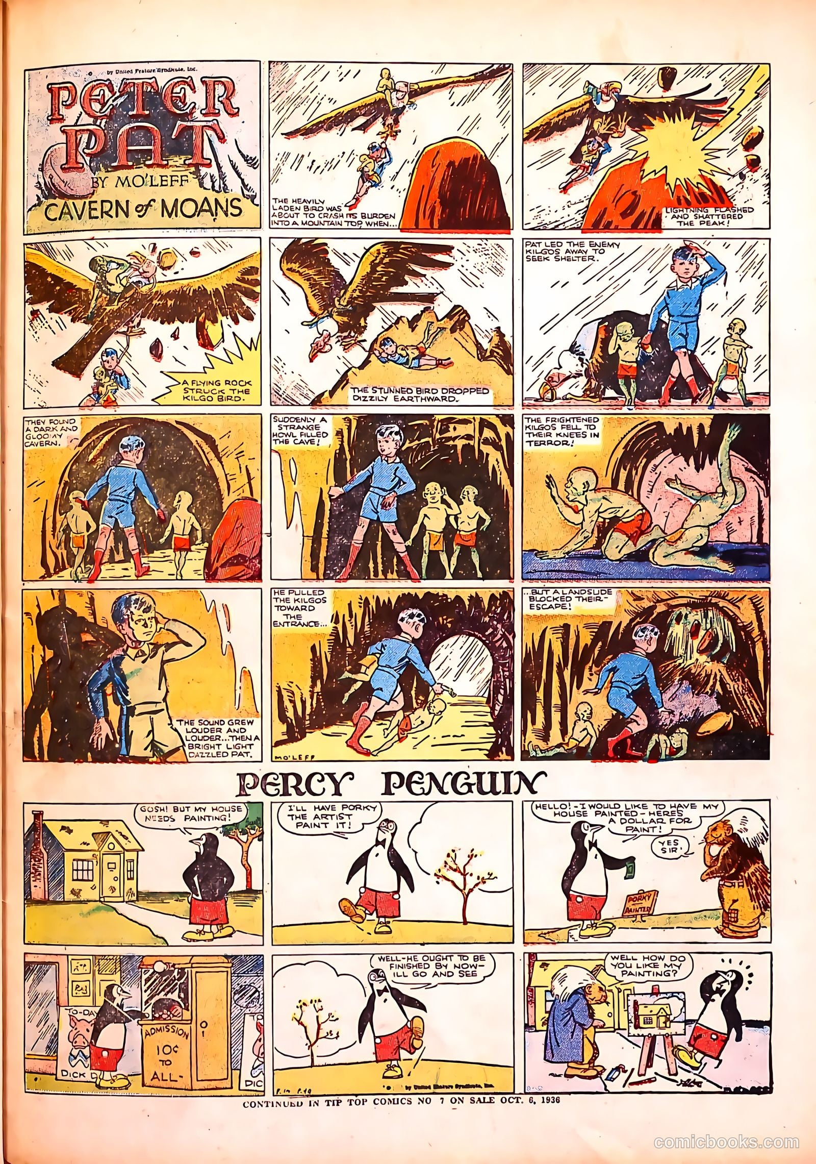 Tip Topper Comics #6 (1950) — page 44 of 61