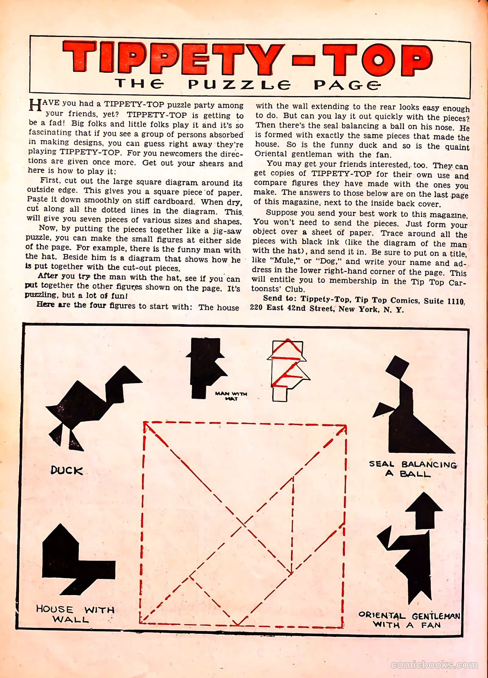 Tip Topper Comics #6 (1950) — page 51 of 61
