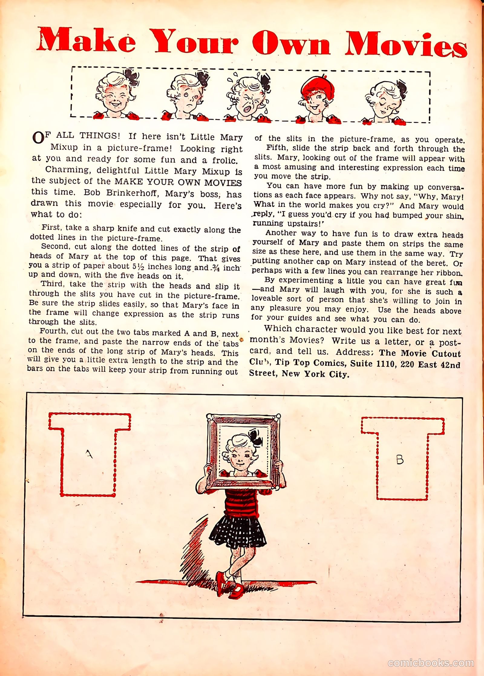 Tip Topper Comics #6 (1950) — page 53 of 61