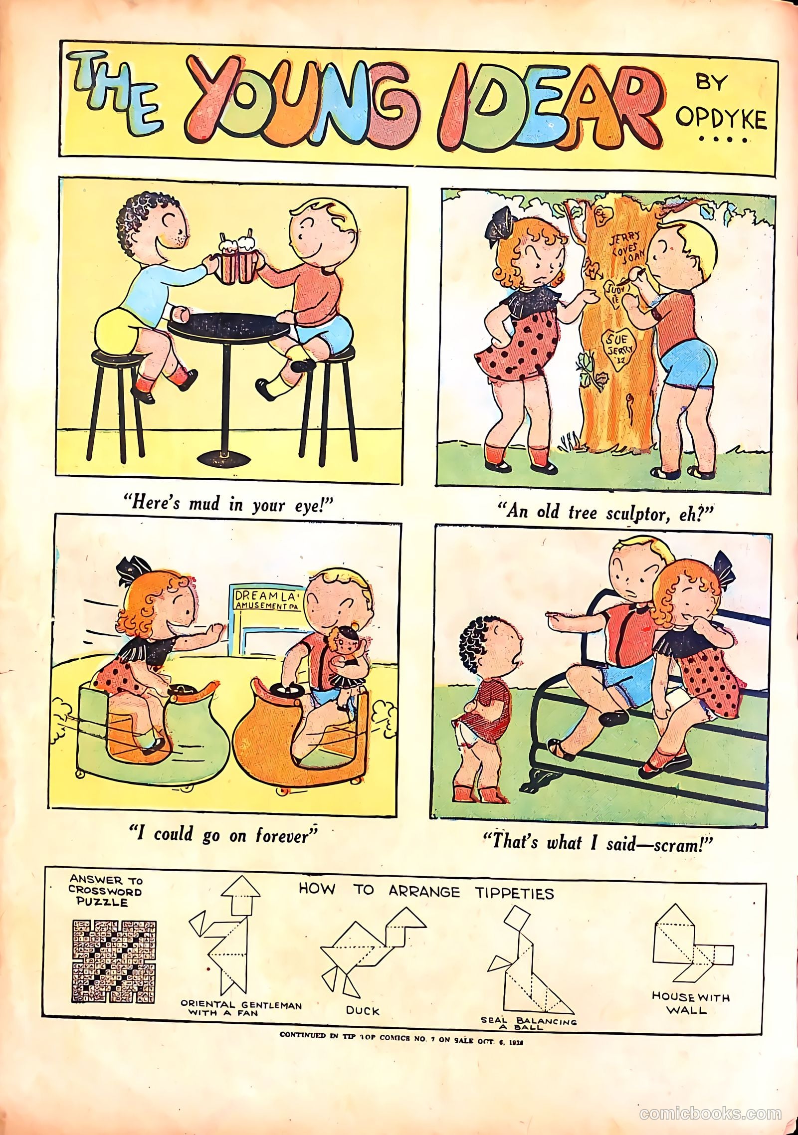 Tip Topper Comics #6 (1950) — page 59 of 61