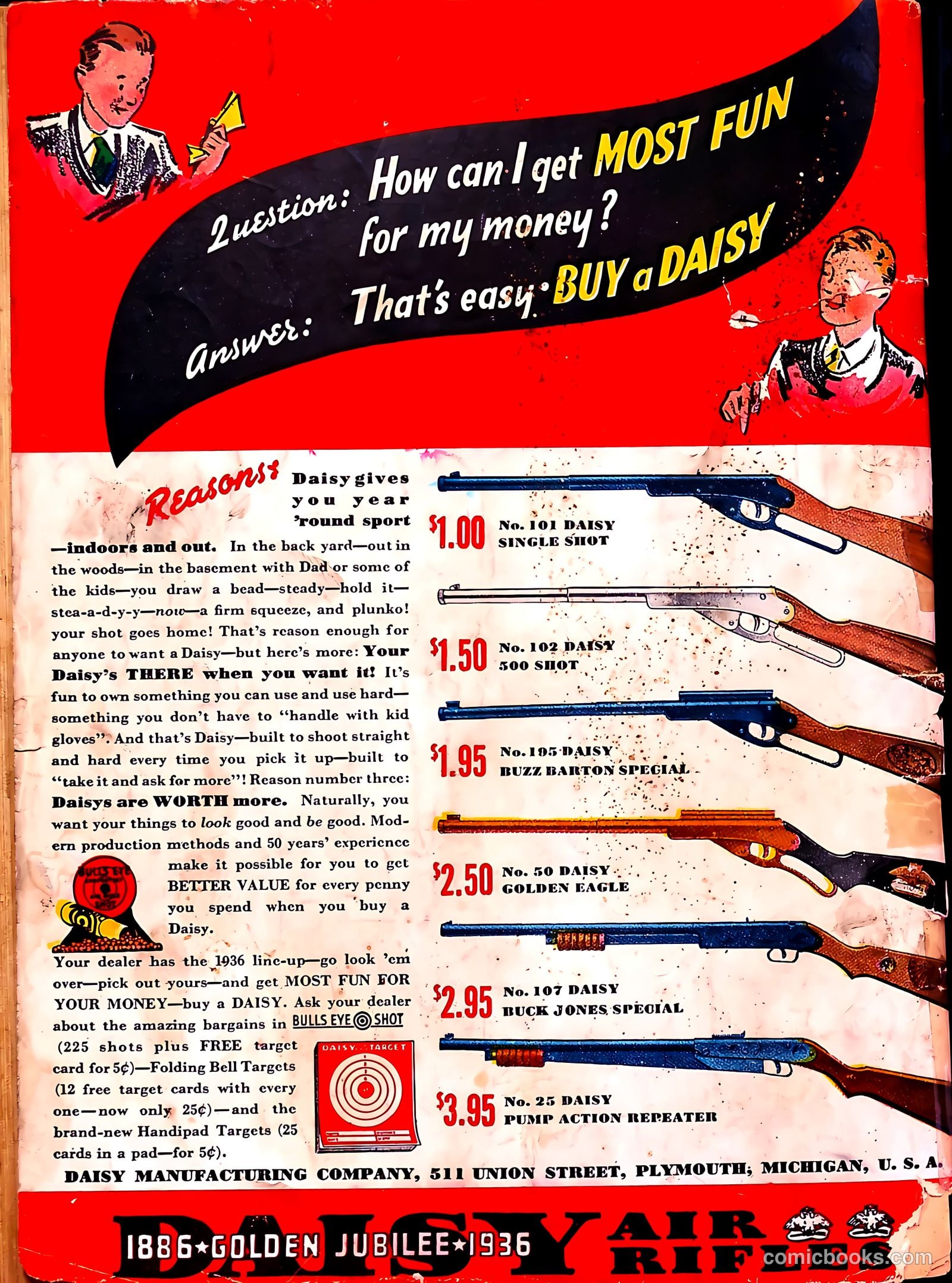 Tip Topper Comics #6 (1950) — page 61 of 61