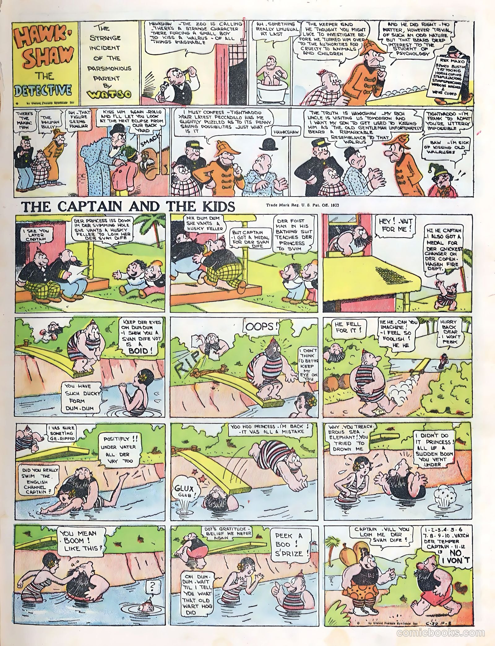 Tip Topper Comics #7 (1950) — page 5 of 60