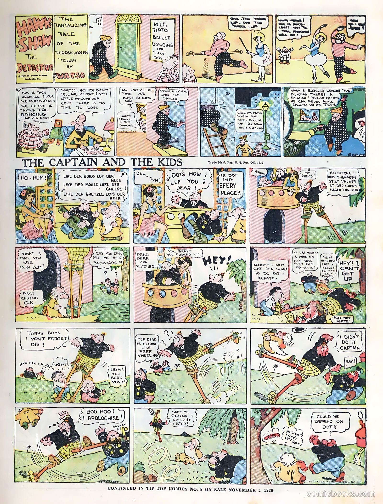 Tip Topper Comics #7 (1950) — page 7 of 60