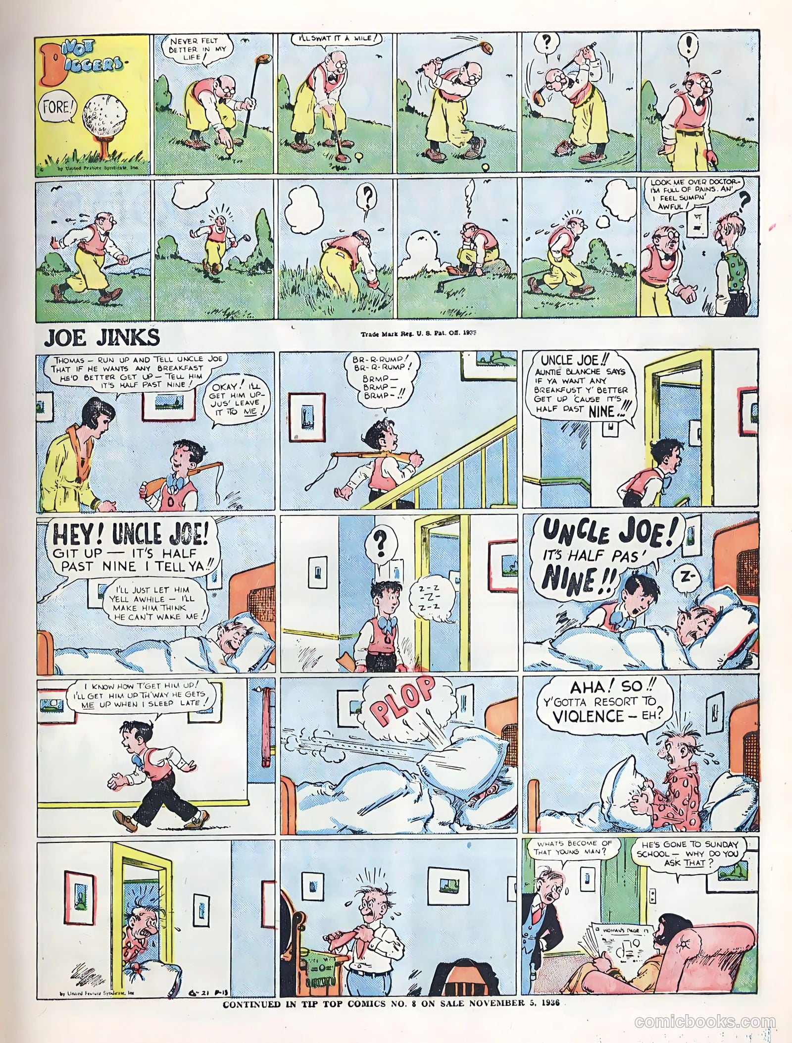 Tip Topper Comics #7 (1950) — page 12 of 60