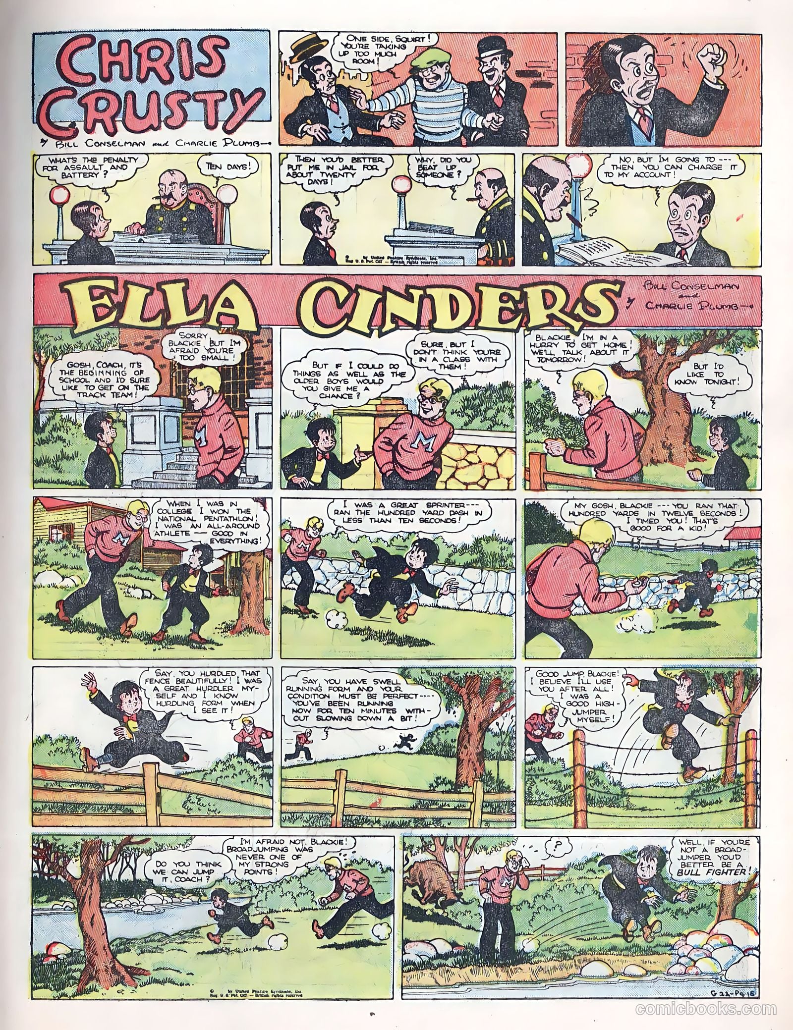 Tip Topper Comics #7 (1950) — page 14 of 60