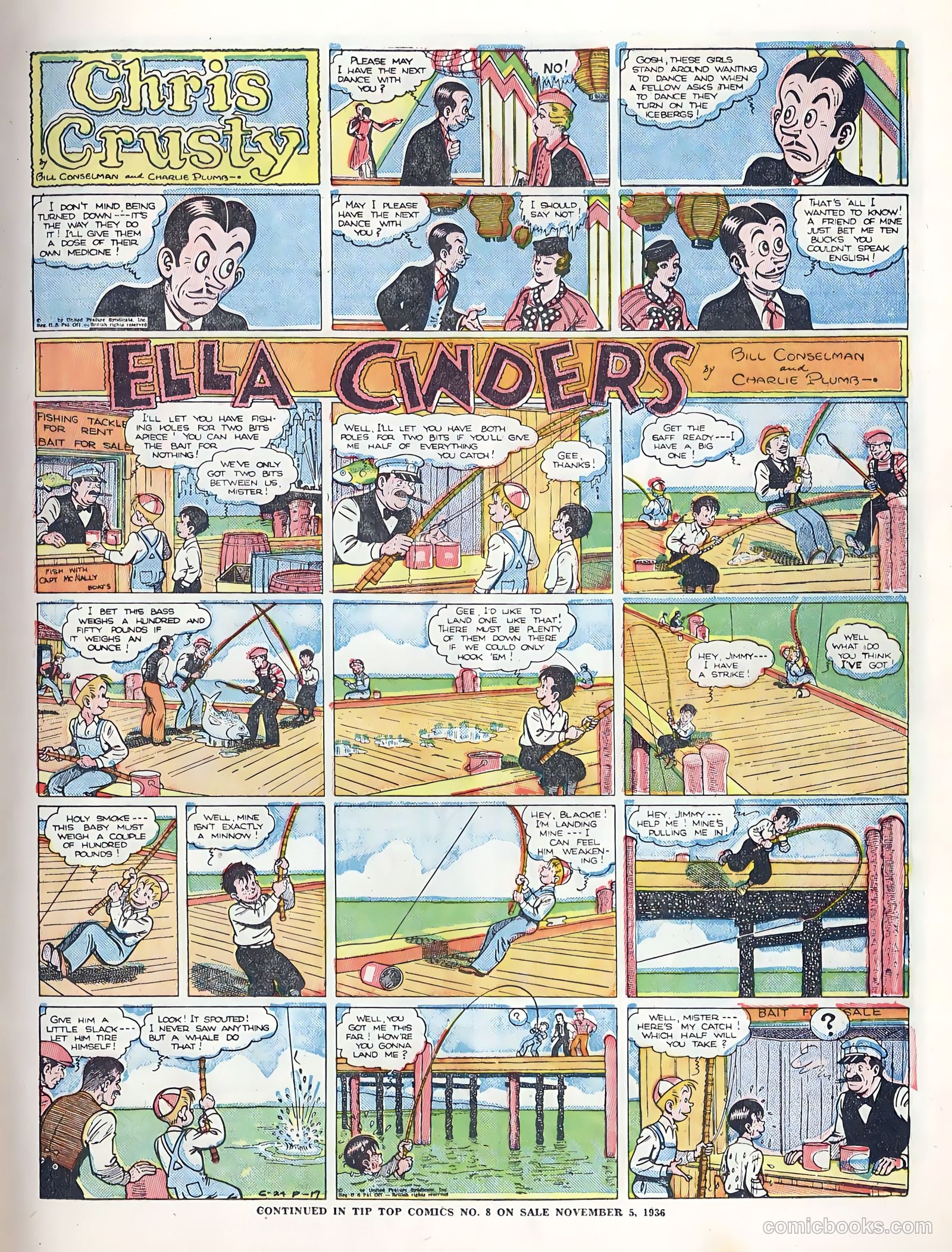 Tip Topper Comics #7 (1950) — page 16 of 60