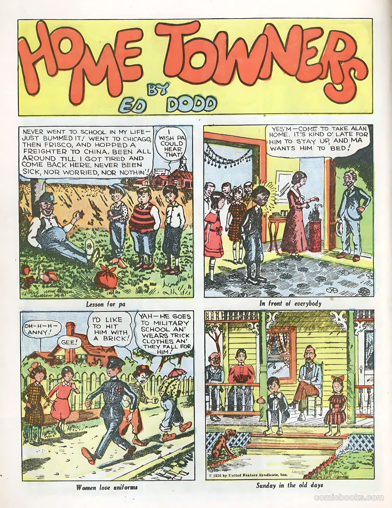 Tip Topper Comics #7 (1950) — page 17 of 60