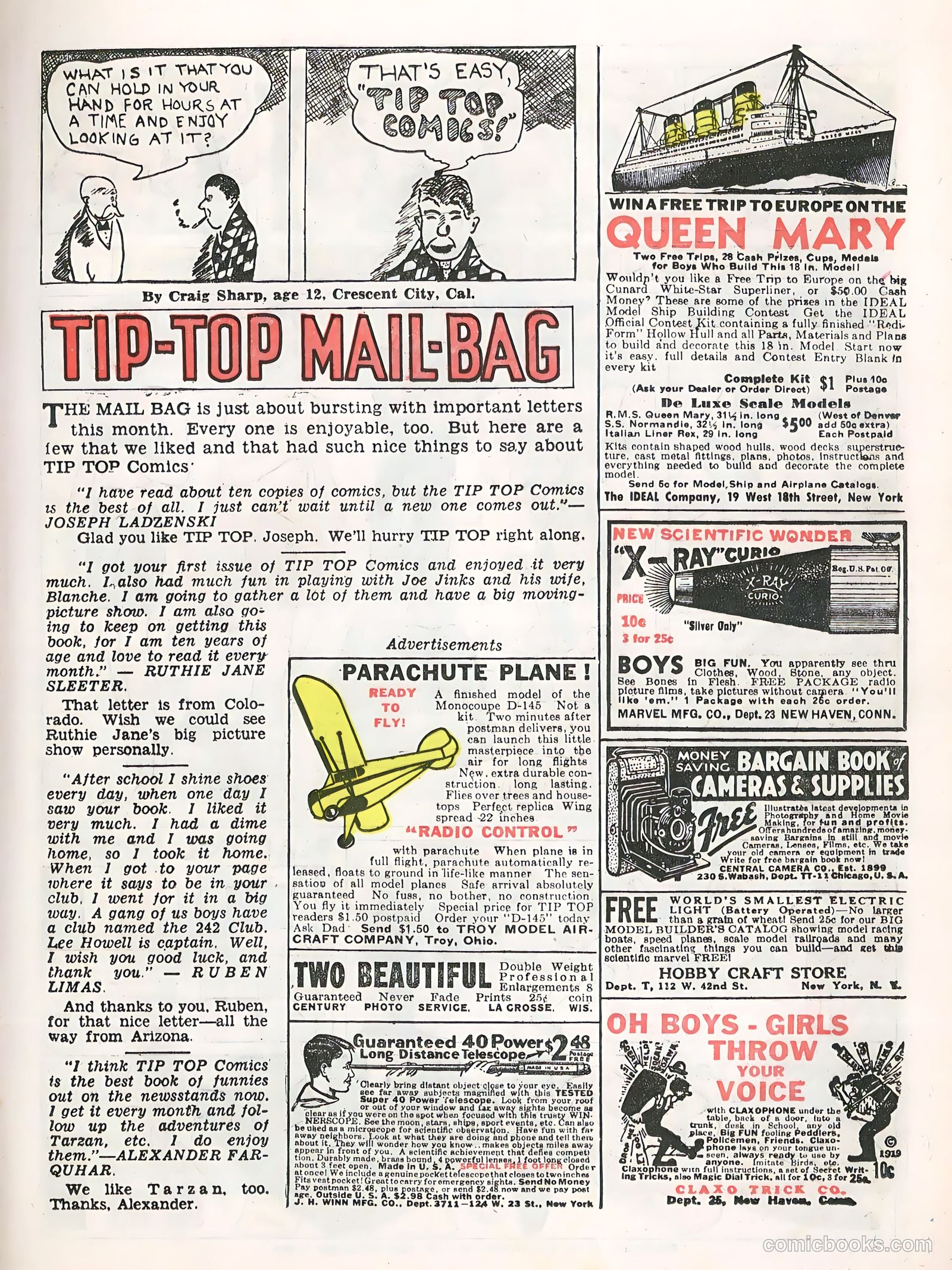 Tip Topper Comics #7 (1950) — page 18 of 60