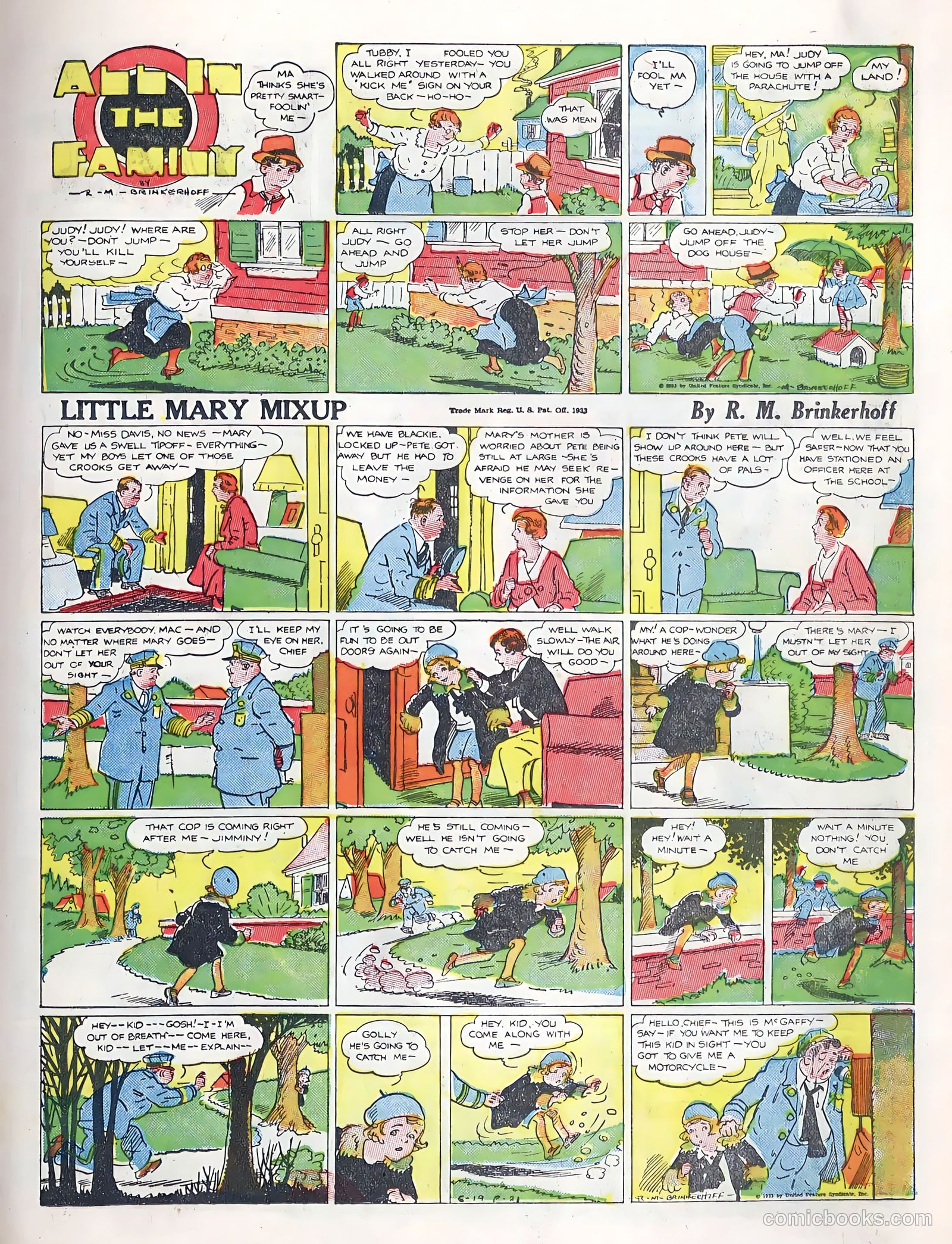 Tip Topper Comics #7 (1950) — page 20 of 60