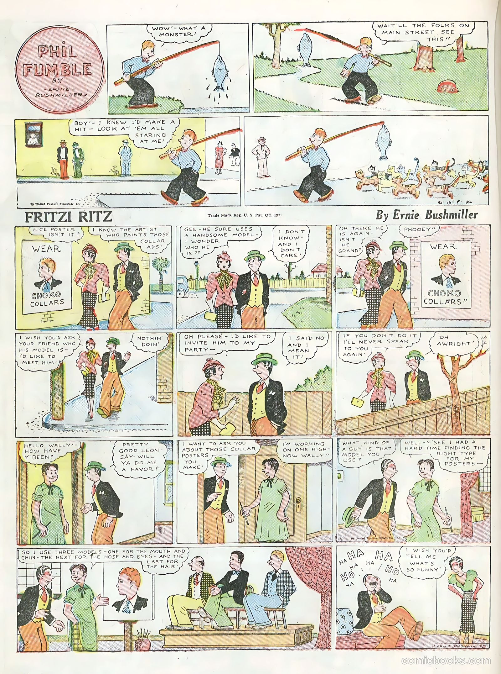 Tip Topper Comics #7 (1950) — page 25 of 60