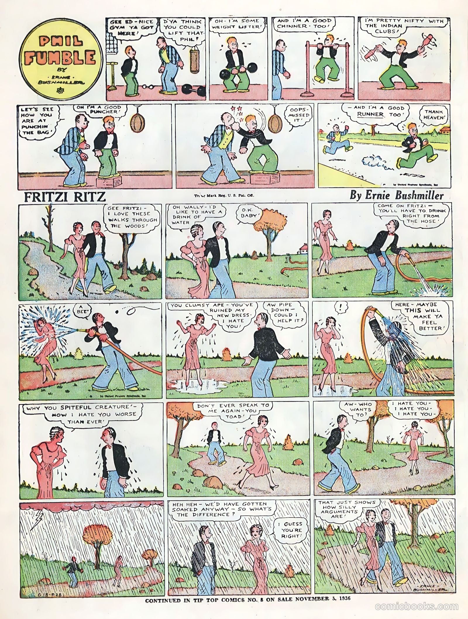 Tip Topper Comics #7 (1950) — page 27 of 60